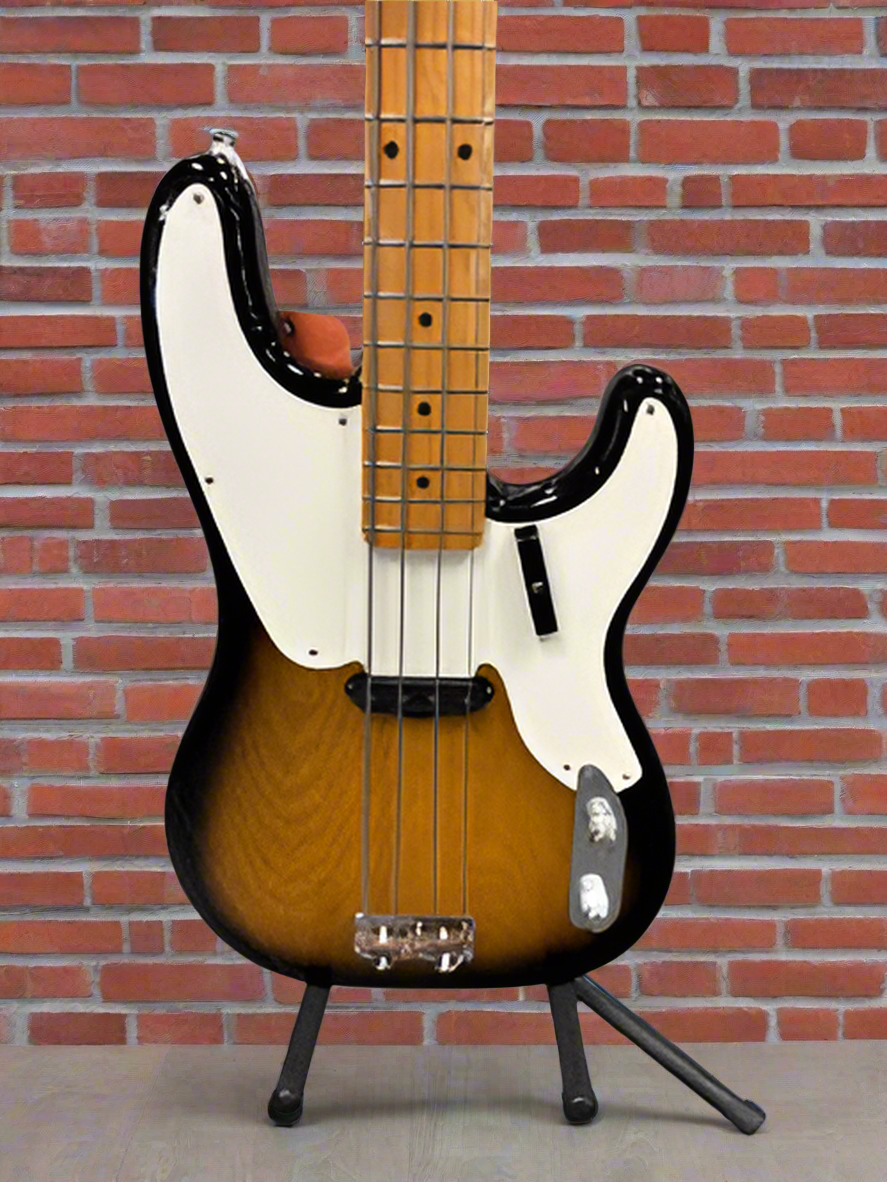 Image of FENDER American Vintage II 1954 Precision Bass®, Maple Fingerboard, 2-Color Sunburst