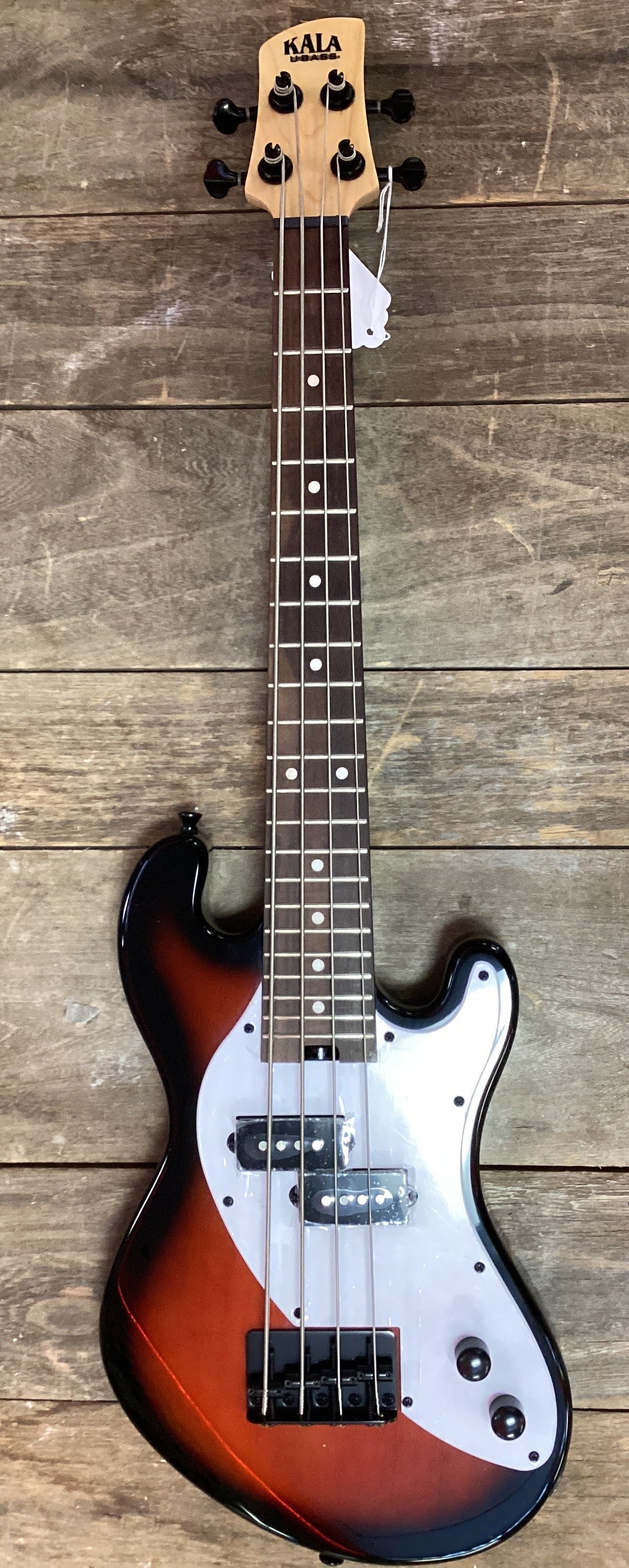 Image of Kala Solid Body 4-string Tobacco Burst Fretted U-BASS
