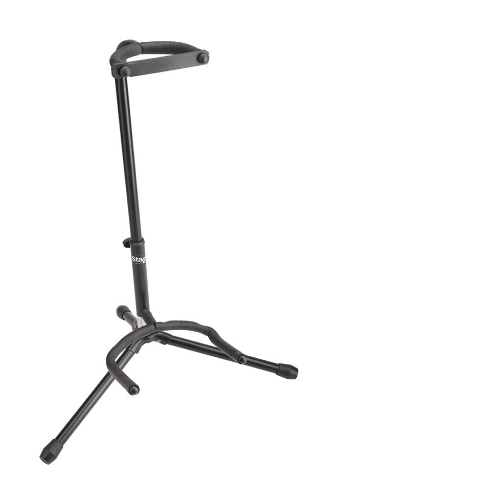 Image of Stagg SG-A100BK Tripod Guitar Stand, Black