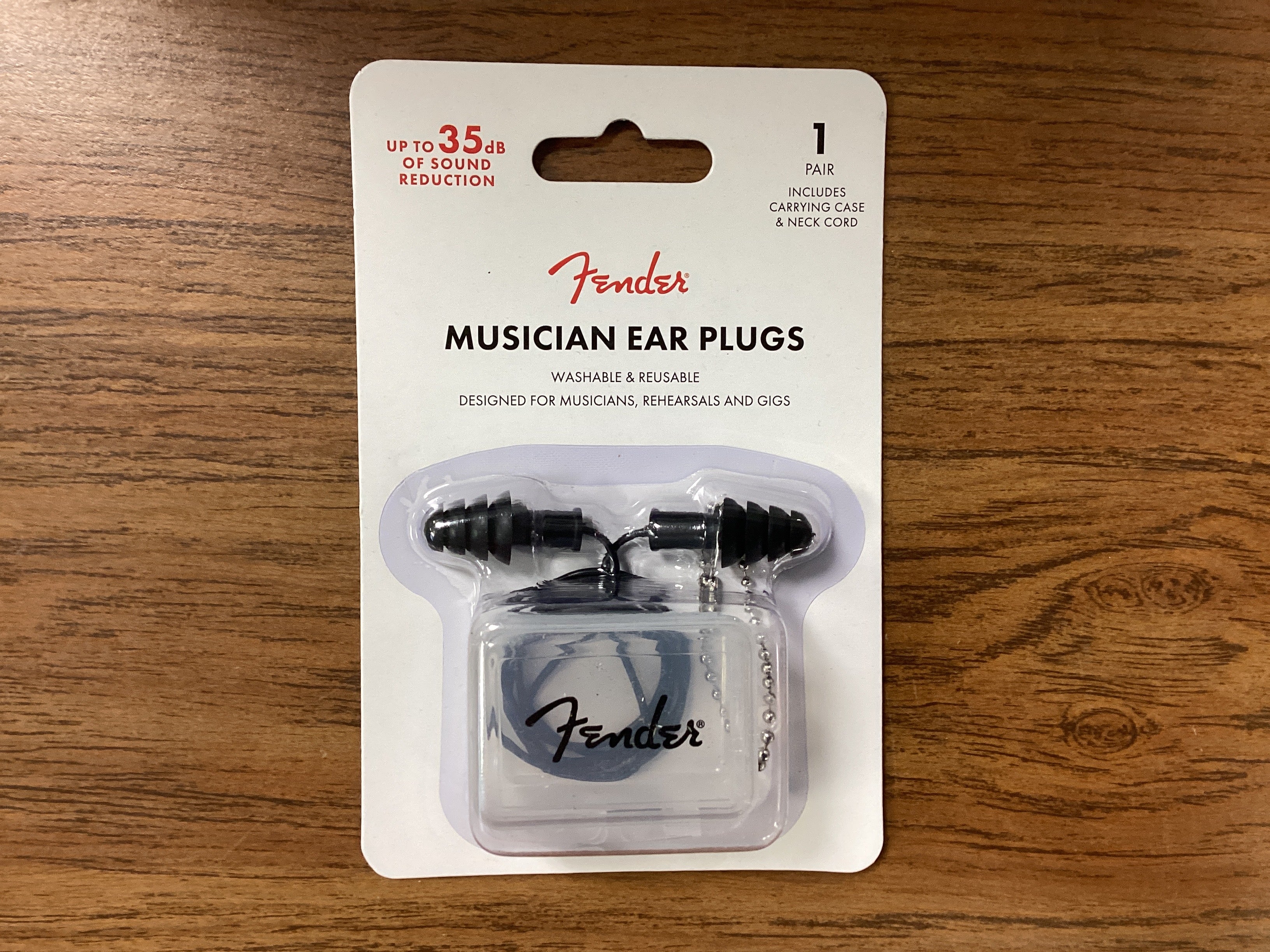 Image of Fender Musician Series Ear Plugs, Black