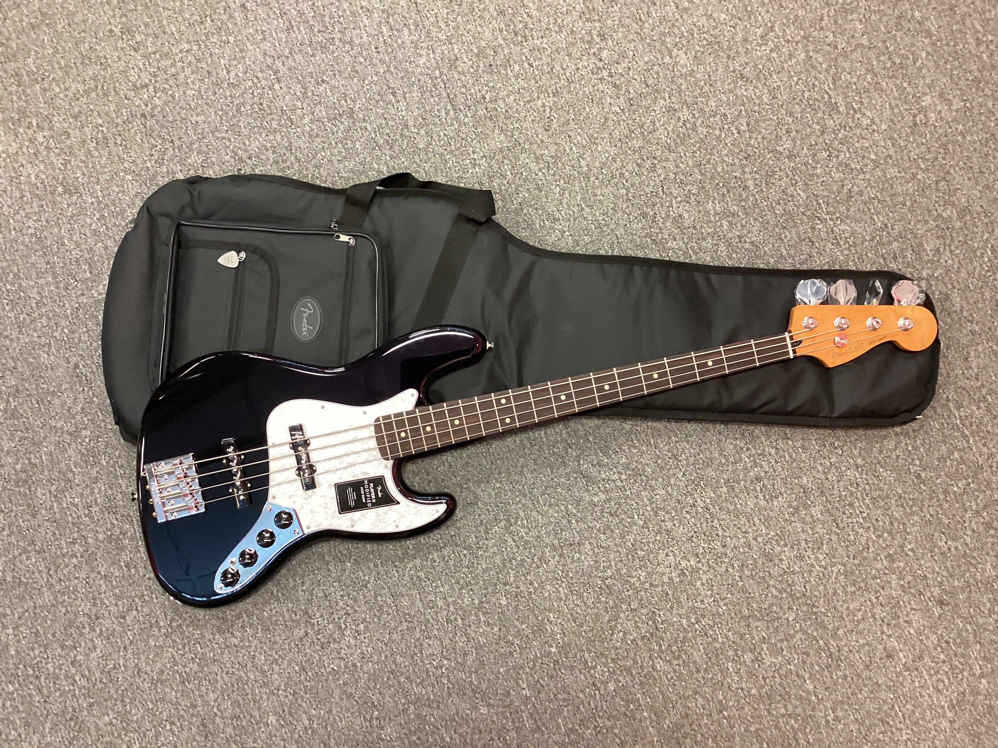 Fender Player II Modified Jazz Bass~ w/Gig-Bag~”Dusk” (very dark purple)