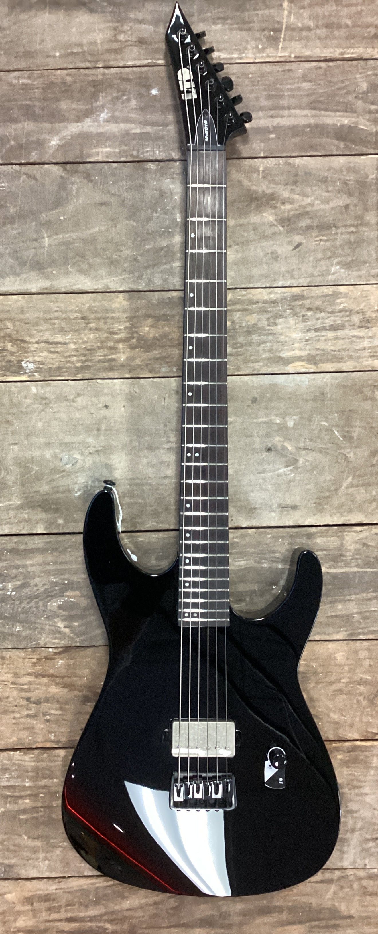 Image of LTD M201HT Baritone Electric Guitar Black