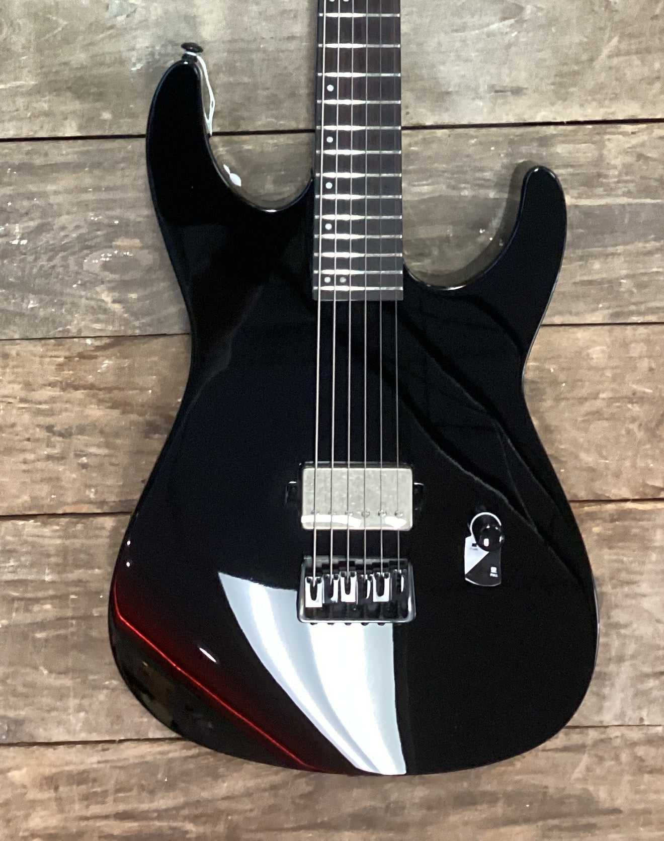 Image of LTD M201HT Baritone Electric Guitar Black