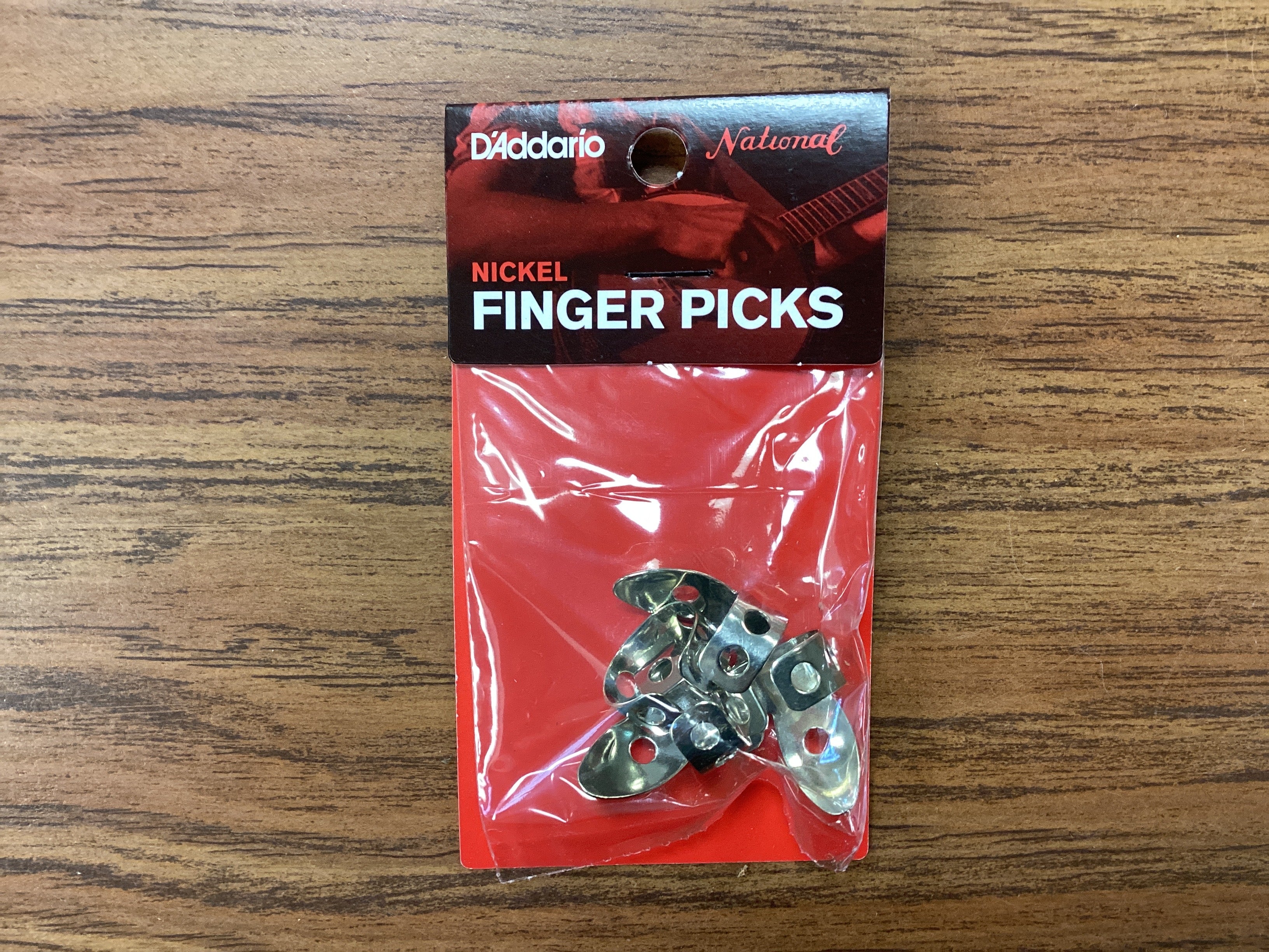 Image of D'Addario National Nickel Finger Picks - 4 pack NP2-04