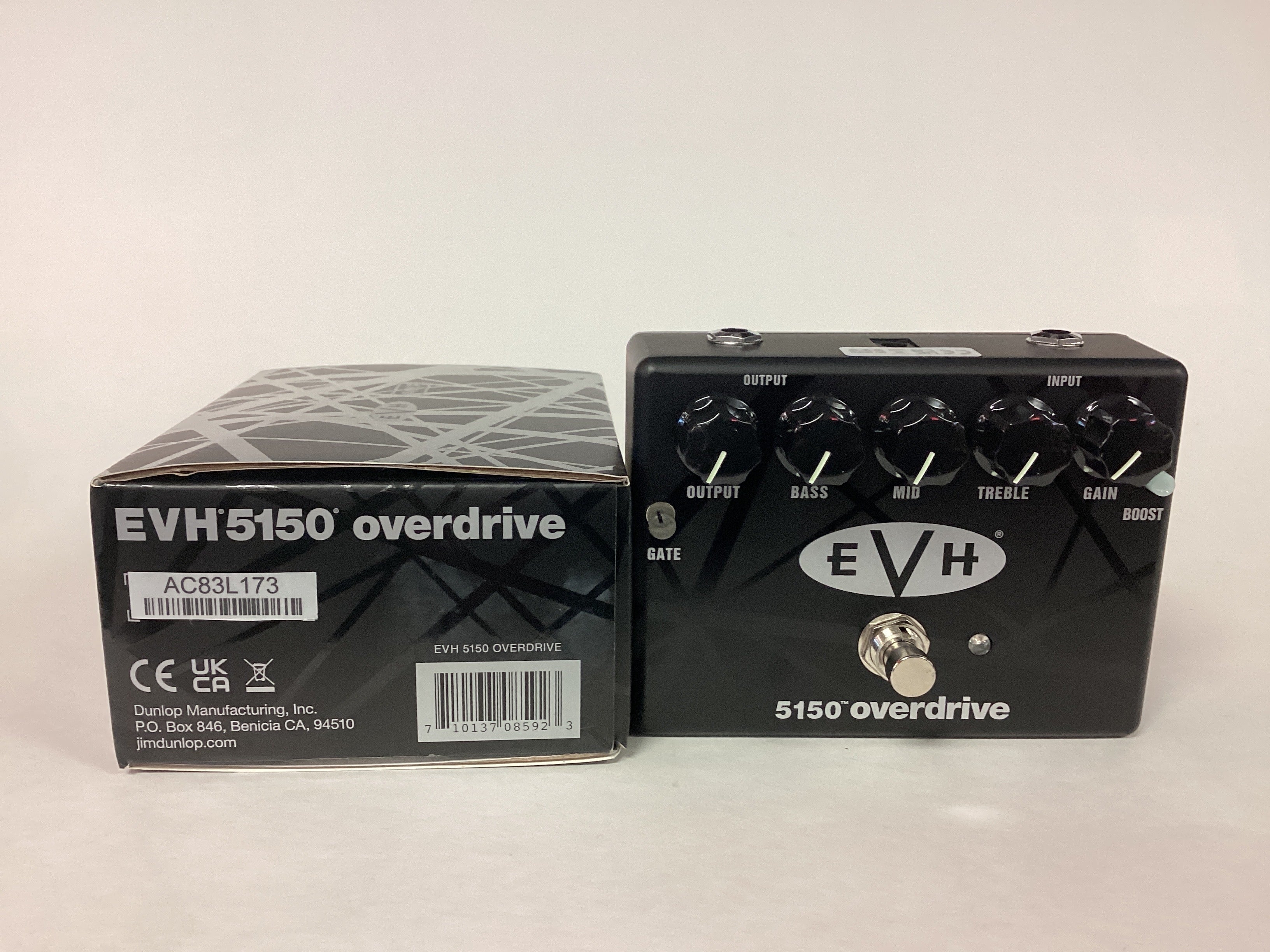 Dunlop MXR EVH 5150 Overdrive pedal