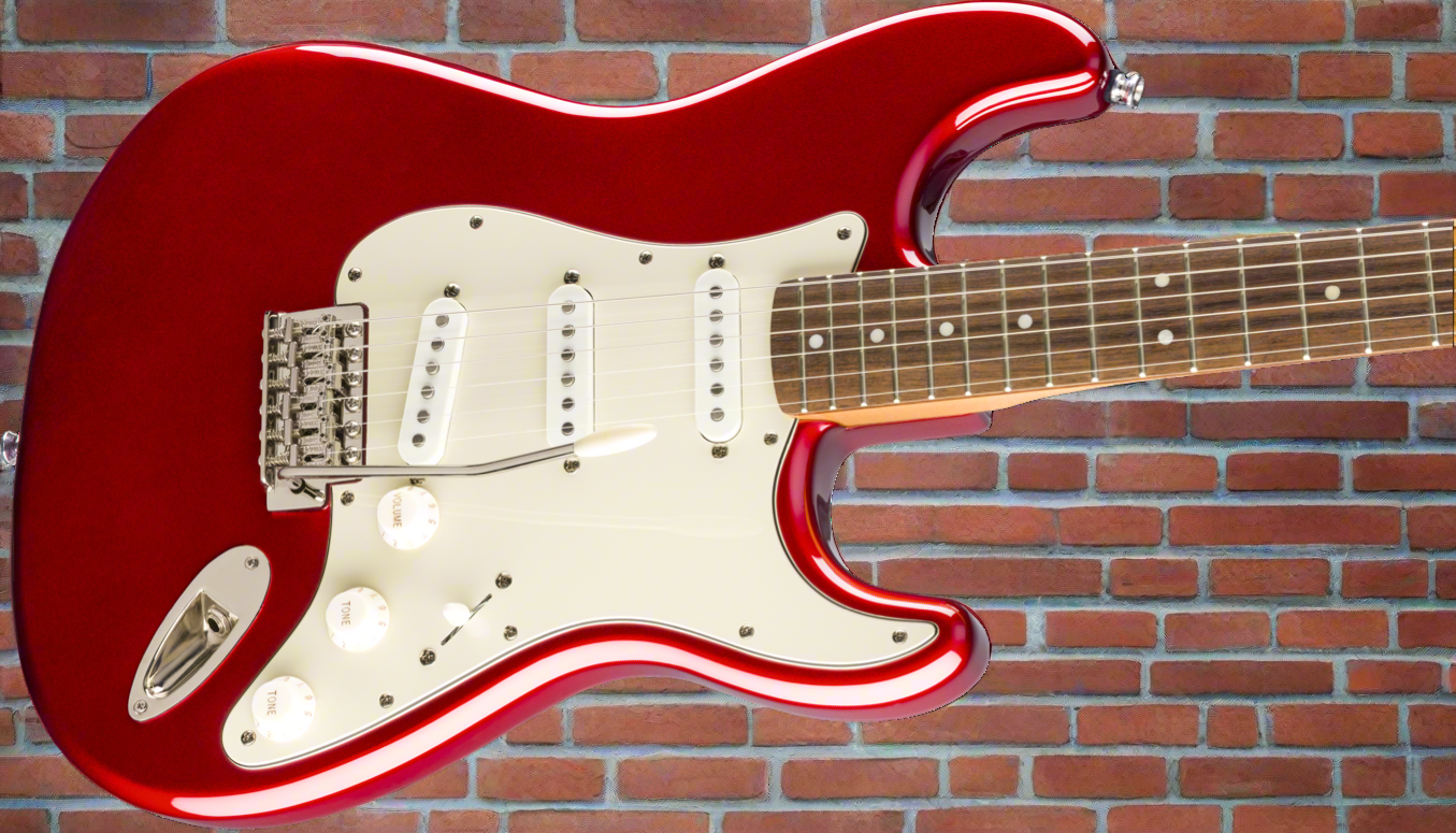 Image of Fender Classic Vibe '60s Stratocaster®, Laurel Fingerboard, Candy Apple Red