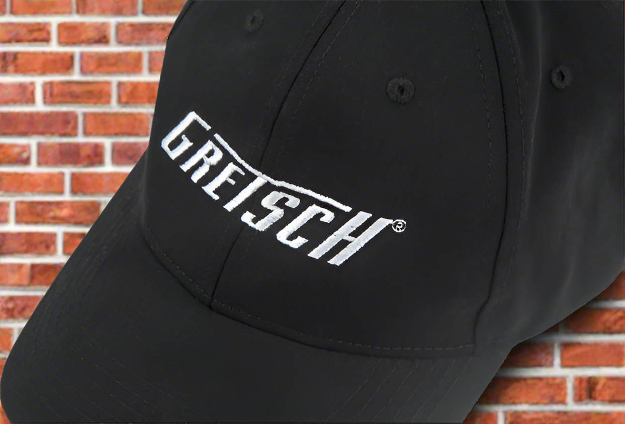 Image of Gretsch® Flexfit Hat, Black, S/M