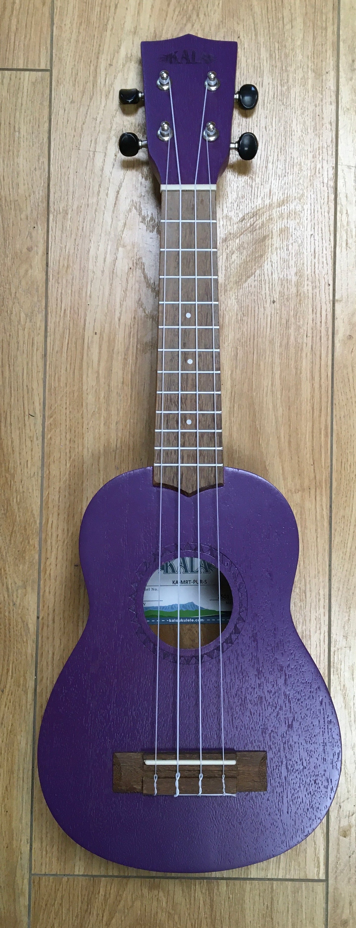Image of Kala Purple Stained Meranti Soprano Ukulele KA-MRT-PUR-S