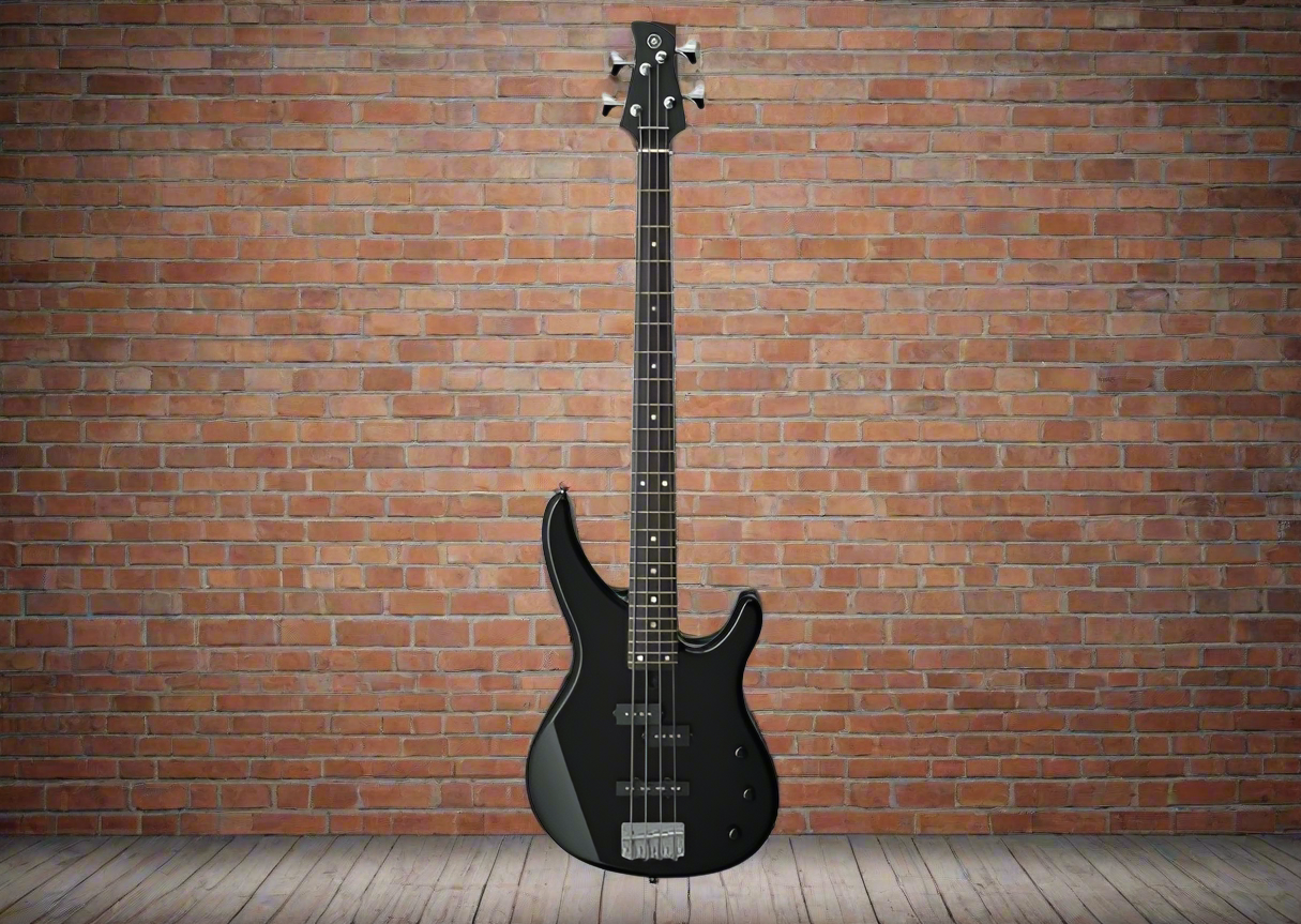 Image of YAMAHA TRBX174 4-String Electric Bass Guitar, Black