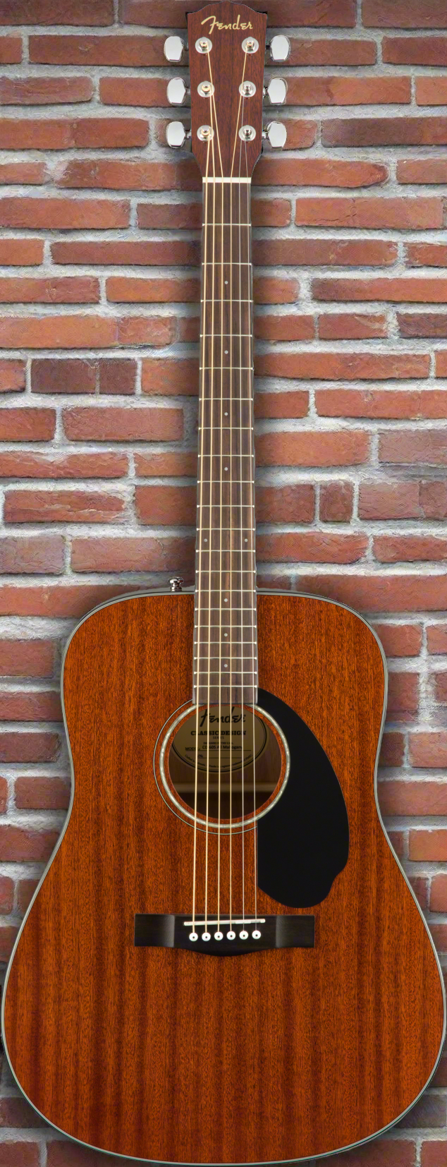 Image of FENDER CD-60S Dreadnought, Walnut Fingerboard, All-Mahogany