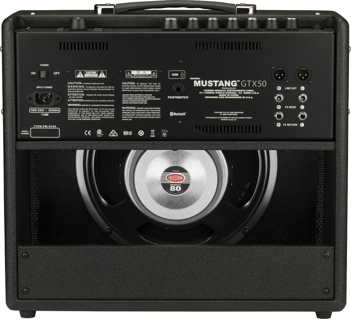 Image of Fender Mustang GTX50 50W Guitar Combo Amp