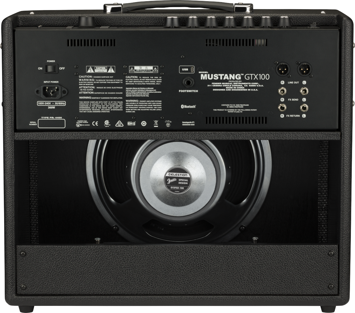 Image of FENDER  Mustang® GTX100, 120V AMP