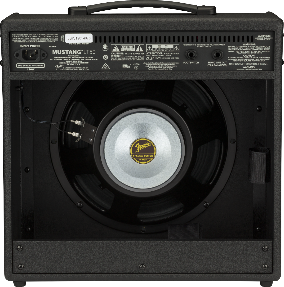 Image of FENDER Mustang® LT50 120V AMP