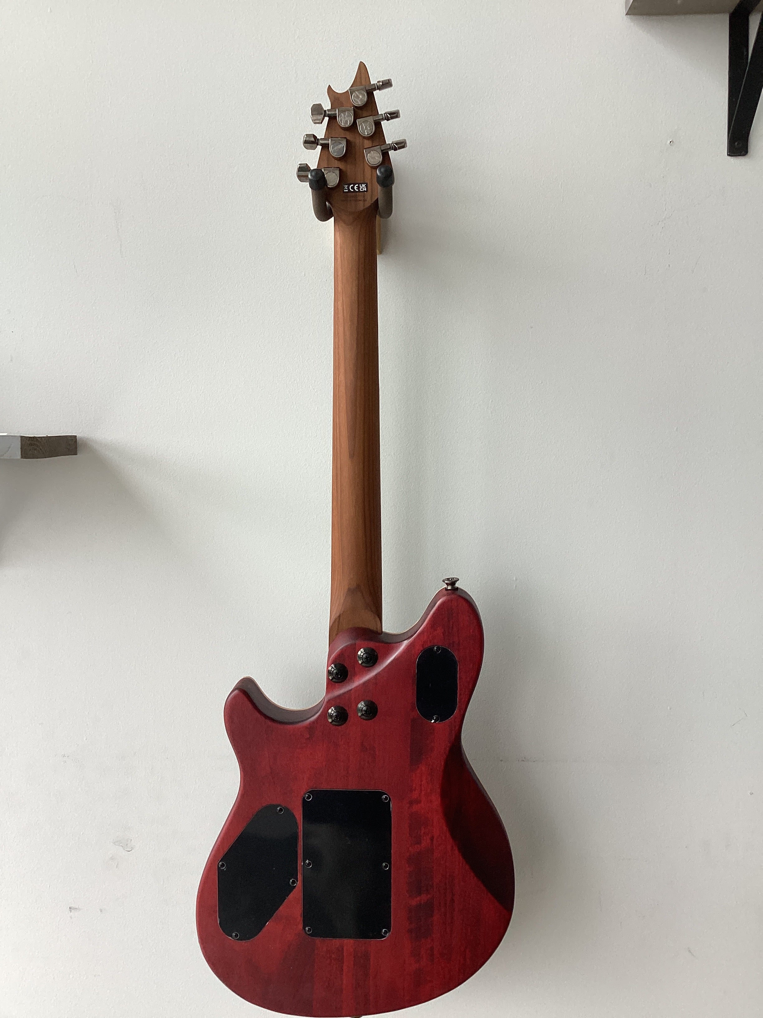 Image of EVH Wolfgang® WG Standard Exotic Black Walnut, Baked Maple Fingerboard, Natural