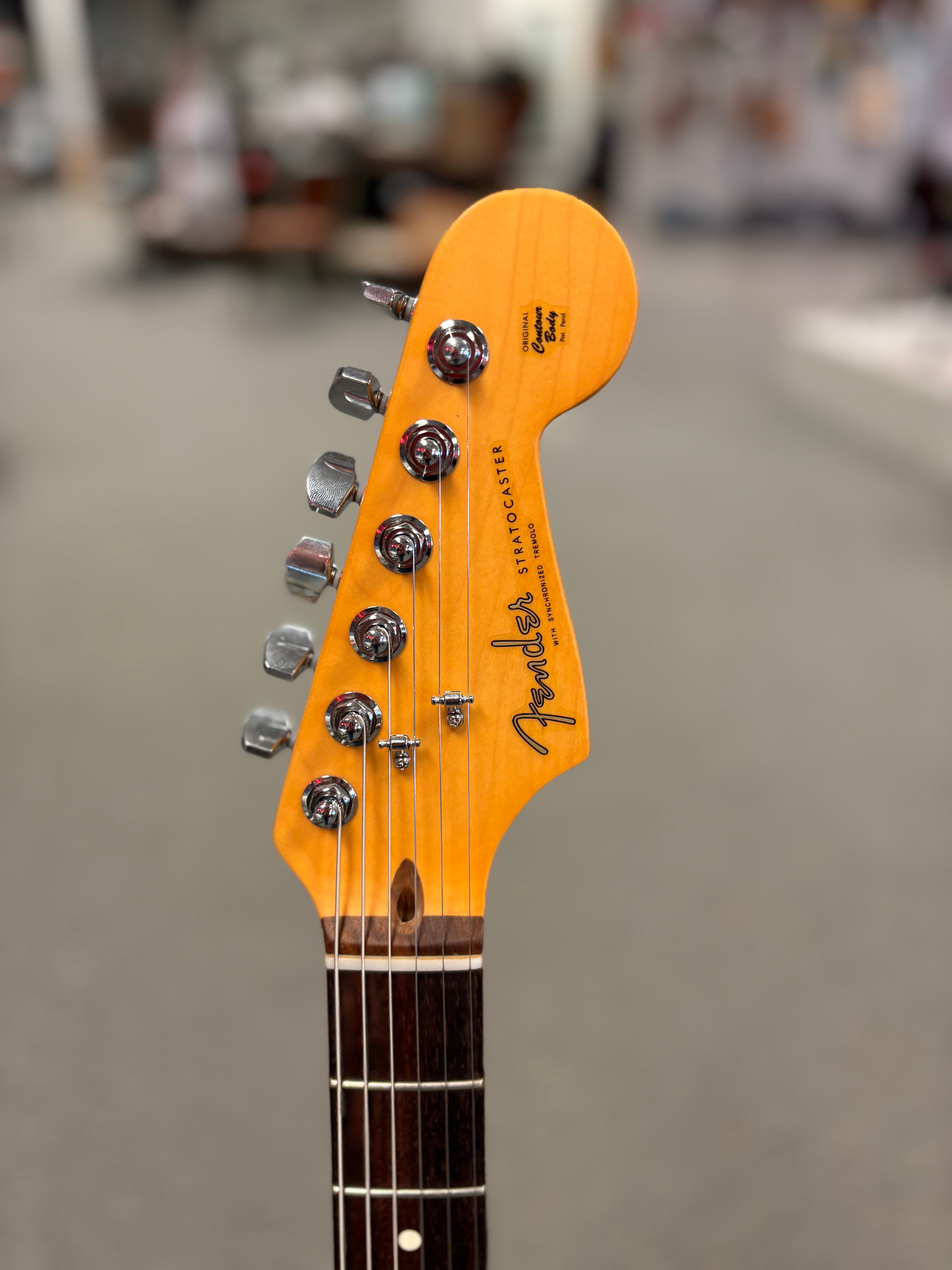 Image of Fender Limited Edition Cory Wong Stratocaster Daphne Blue with case