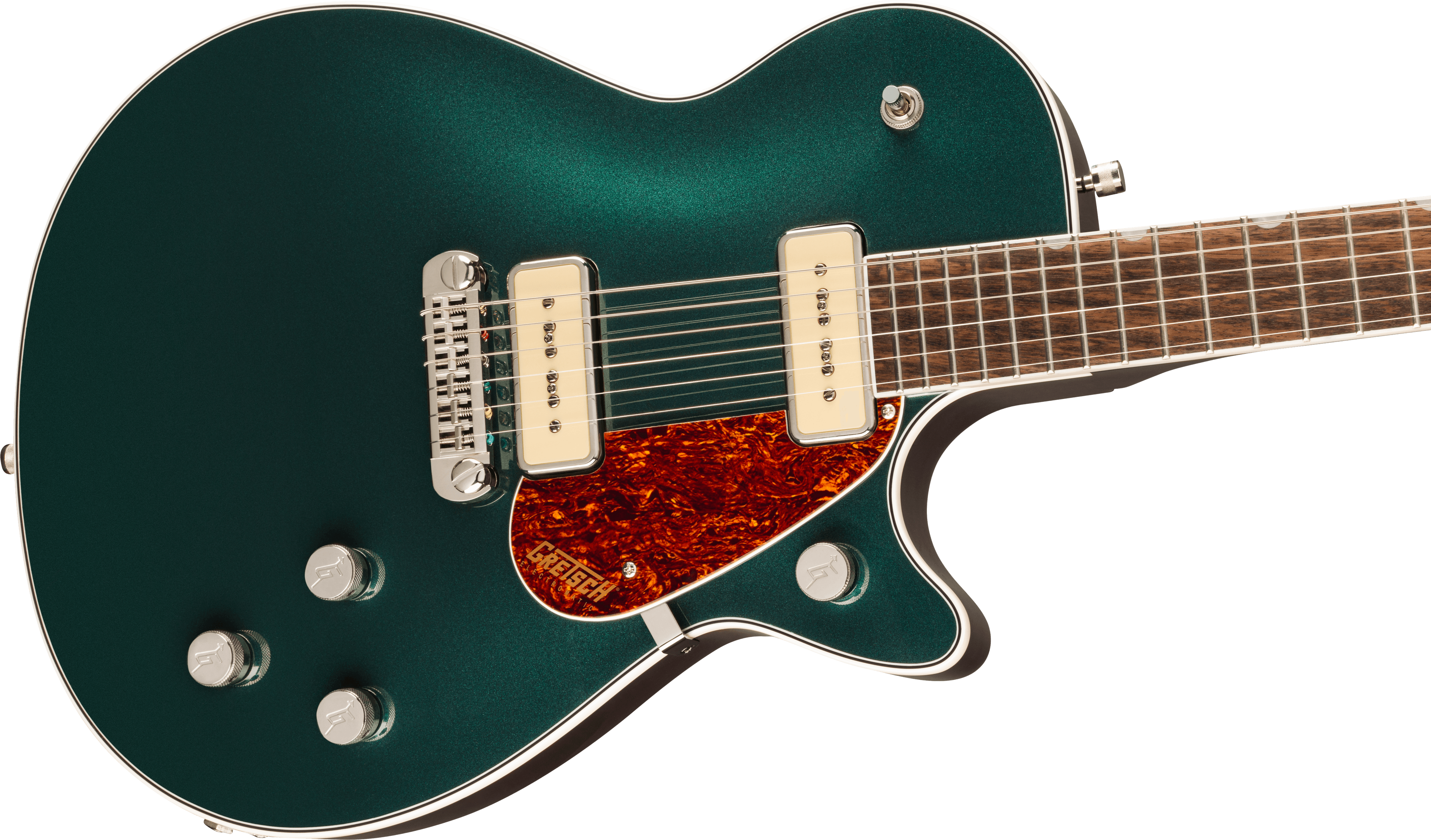 Image of Gretsch G5210 P90 Electromatic Jet Two 90 Single Cut Guitar Cadillac Green