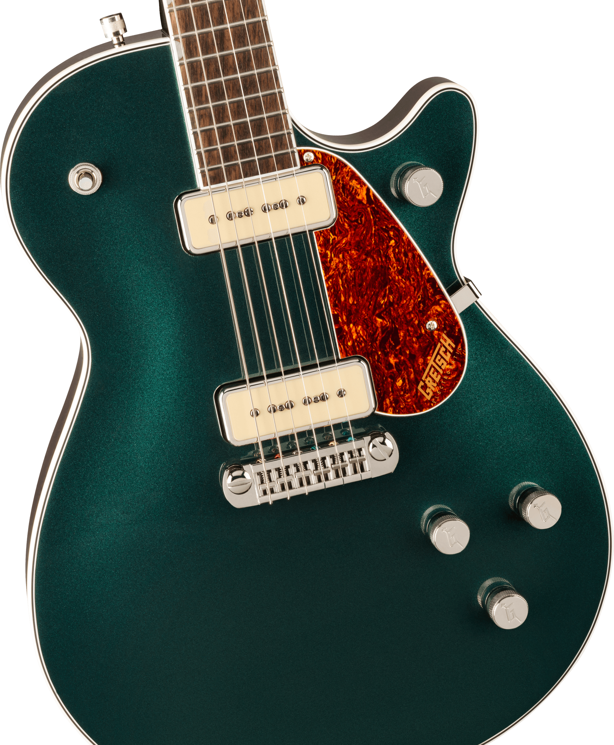 Image of Gretsch G5210 P90 Electromatic Jet Two 90 Single Cut Guitar Cadillac Green