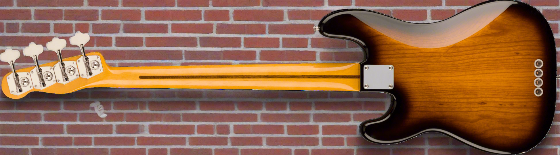 Image of FENDER American Vintage II 1954 Precision Bass®, Maple Fingerboard, 2-Color Sunburst