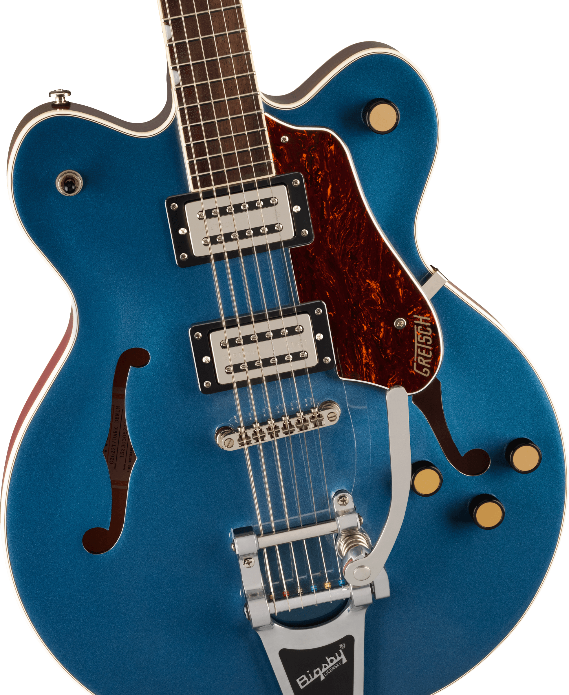 Image of Gretsch G2622T Streamliner Center Block Double Cut with Bigsby Dark Denim