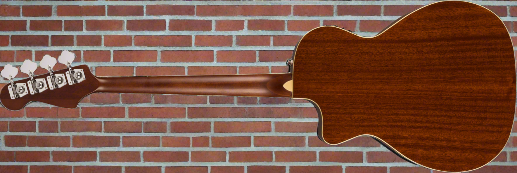 Image of FENDER Kingman™ Bass, Walnut Fingerboard, Black Pickguard, Shaded Edge Burst