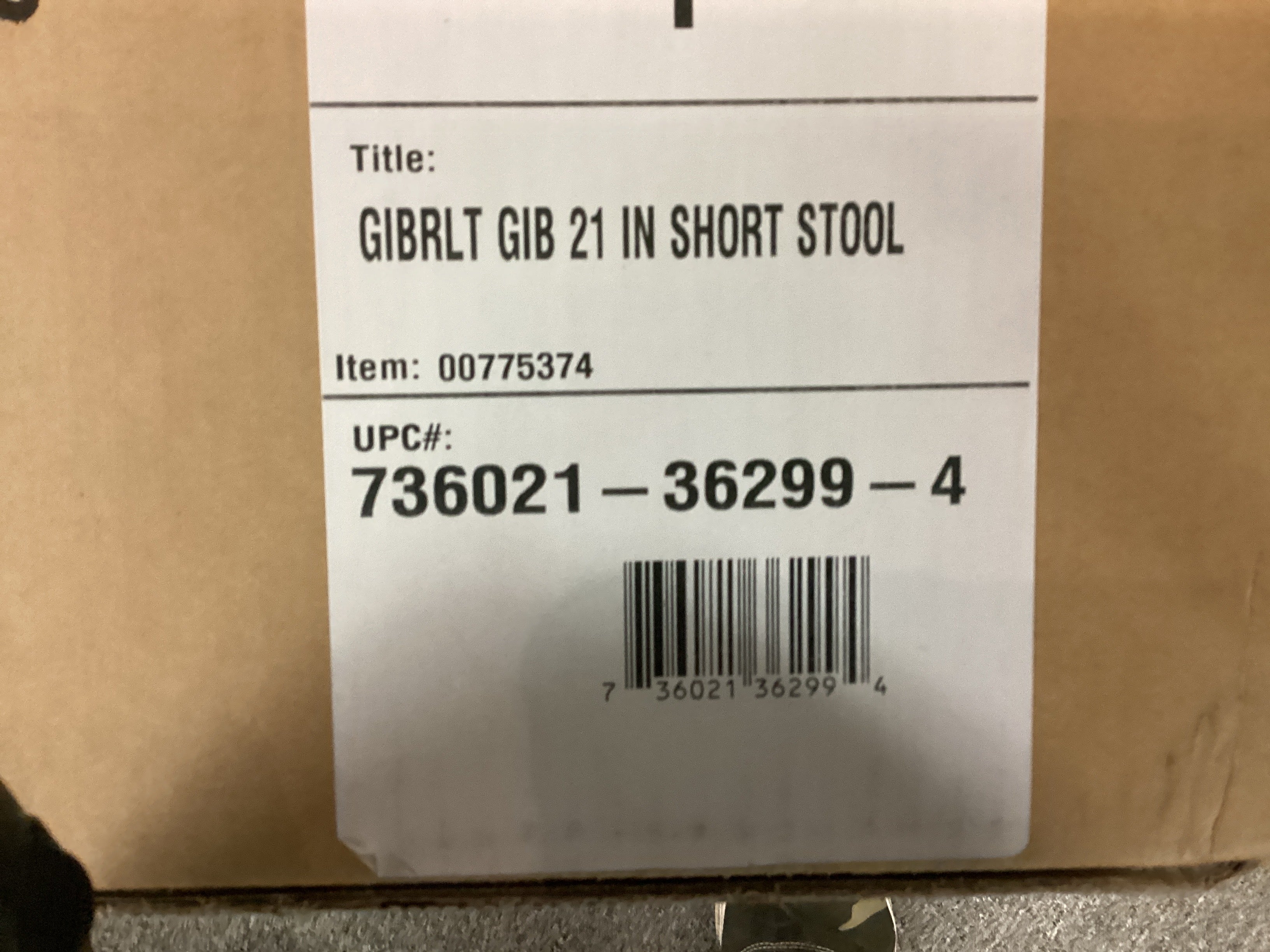 Image of Gibraltar 21” Short drum stool