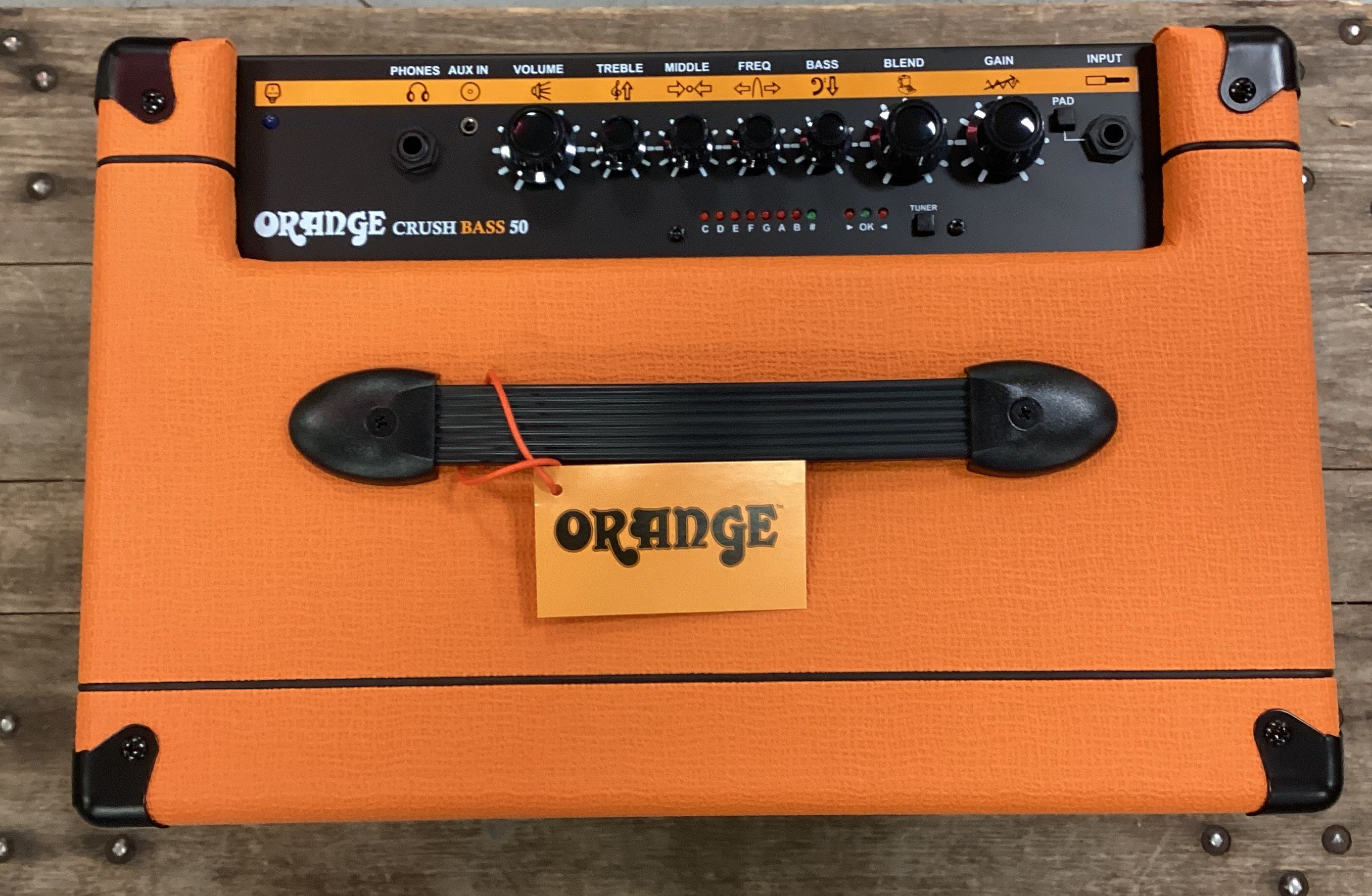 Image of Orange Crush Bass 50 Bass Amplifier - 50W Combo with Active EQ