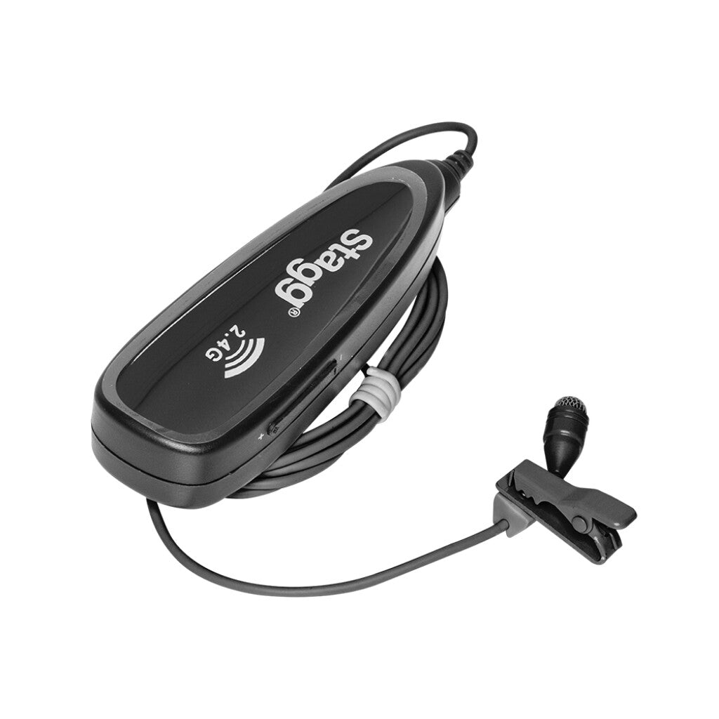 Image of Stagg SUW-12L 2.4GHz Wireless Lavalier Microphone Set