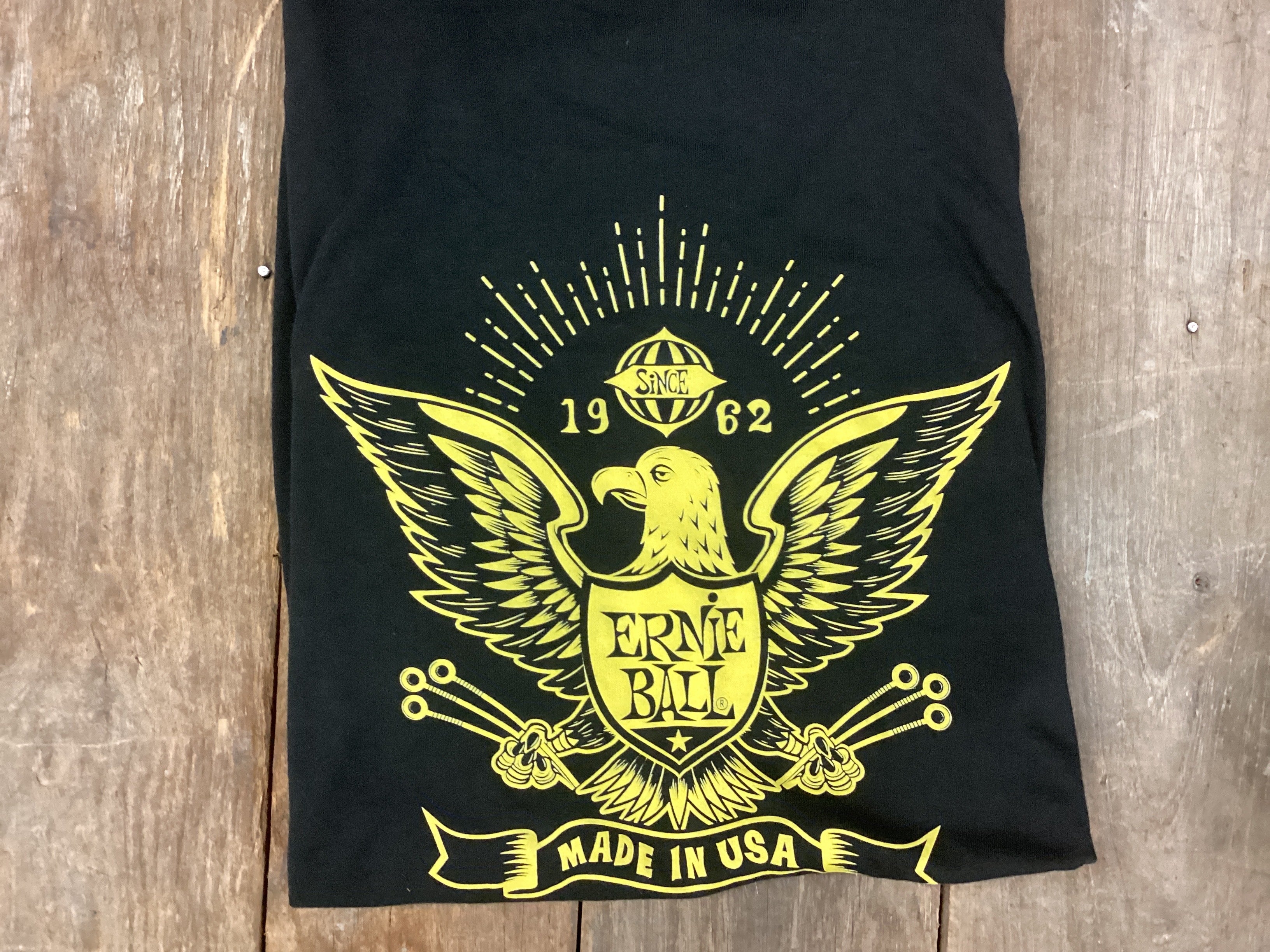 Ernie Ball~”1962 Made in USA”~T-Shirt~Large
