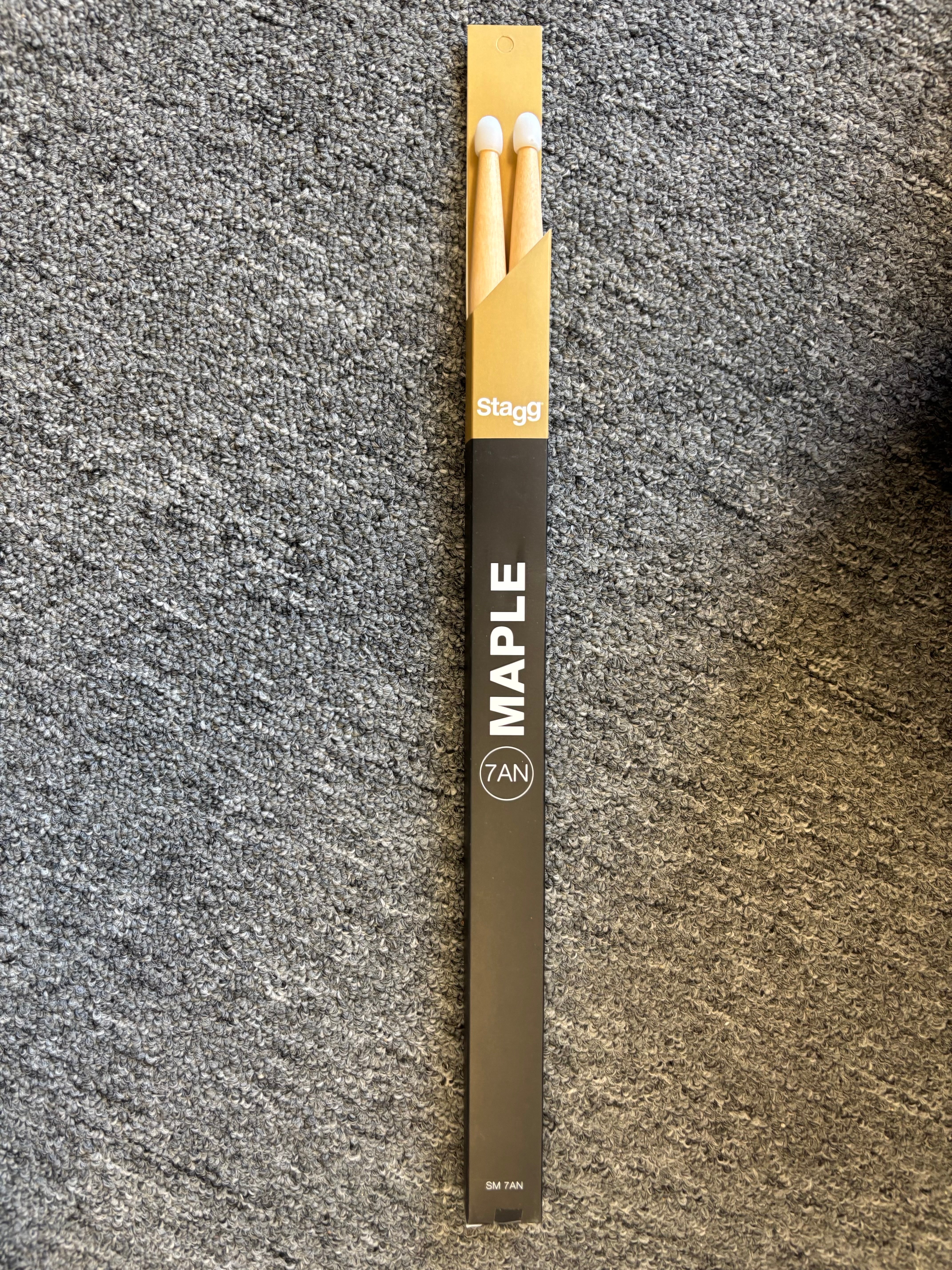 Image of Stagg Drumsticks Maple 7AN nylon tip