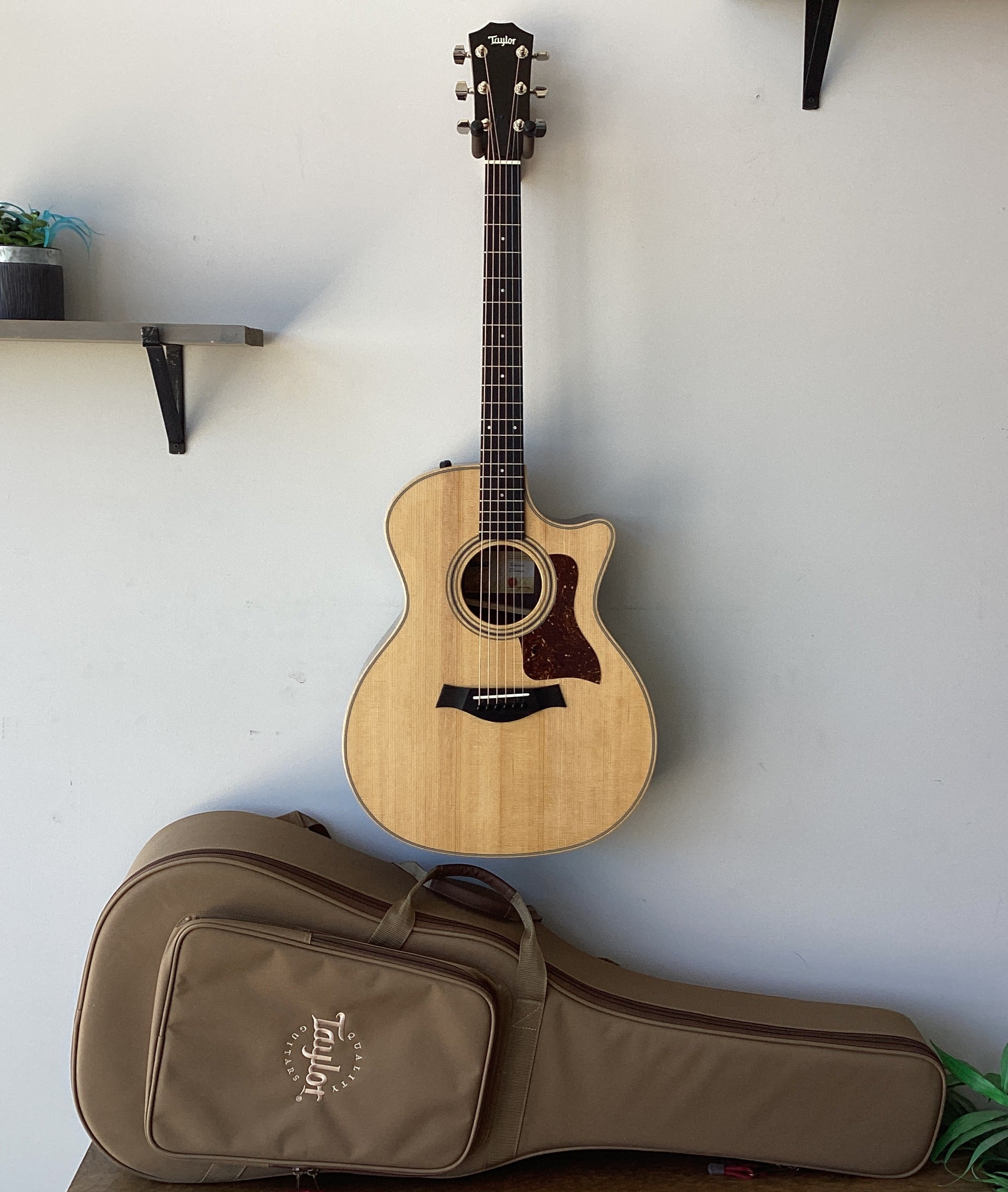 Image of Taylor 414ce Studio Acoustic Guitar w/Structured Gig-Bag