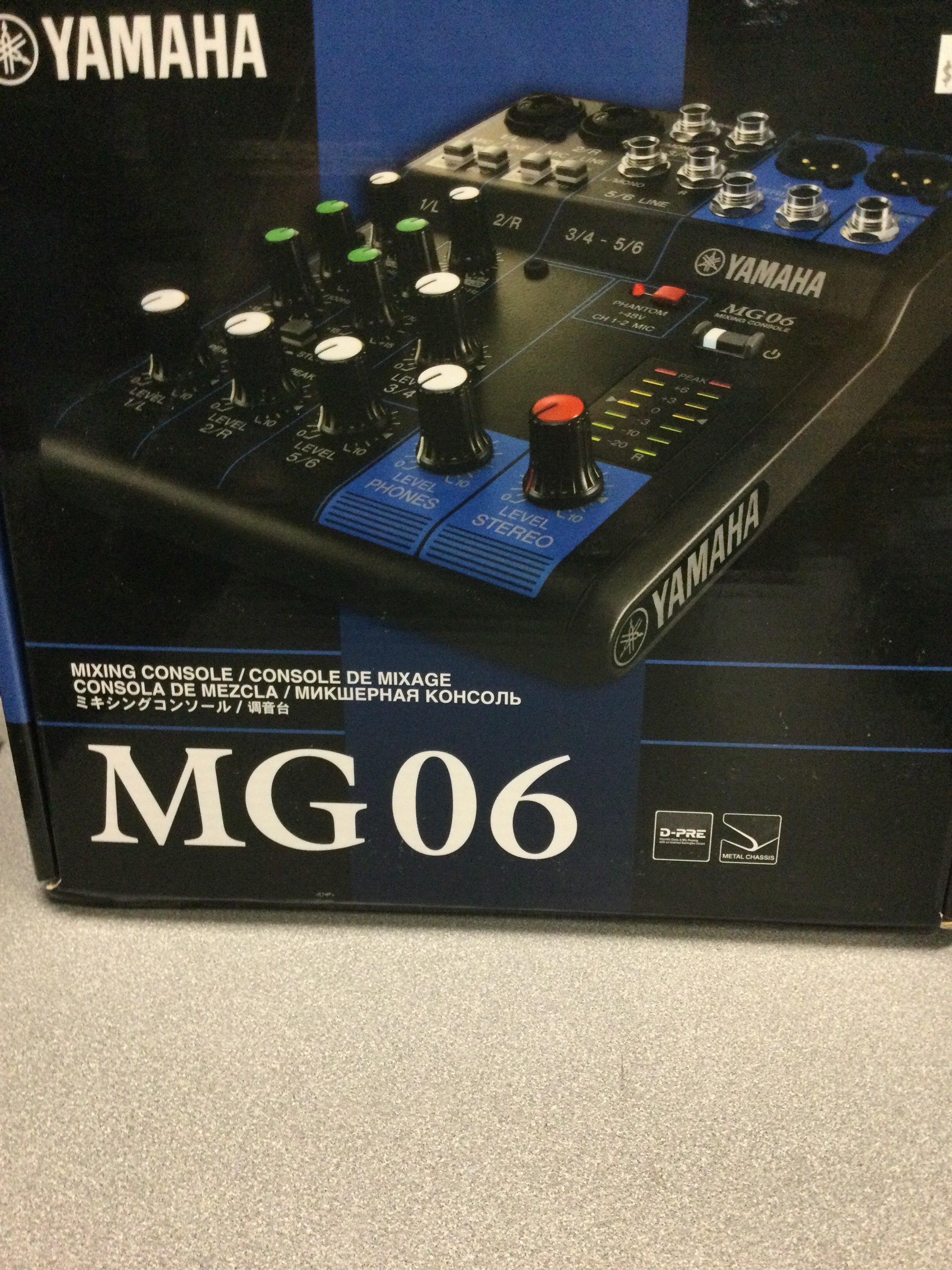 Image of Yamaha Mixing console MG06