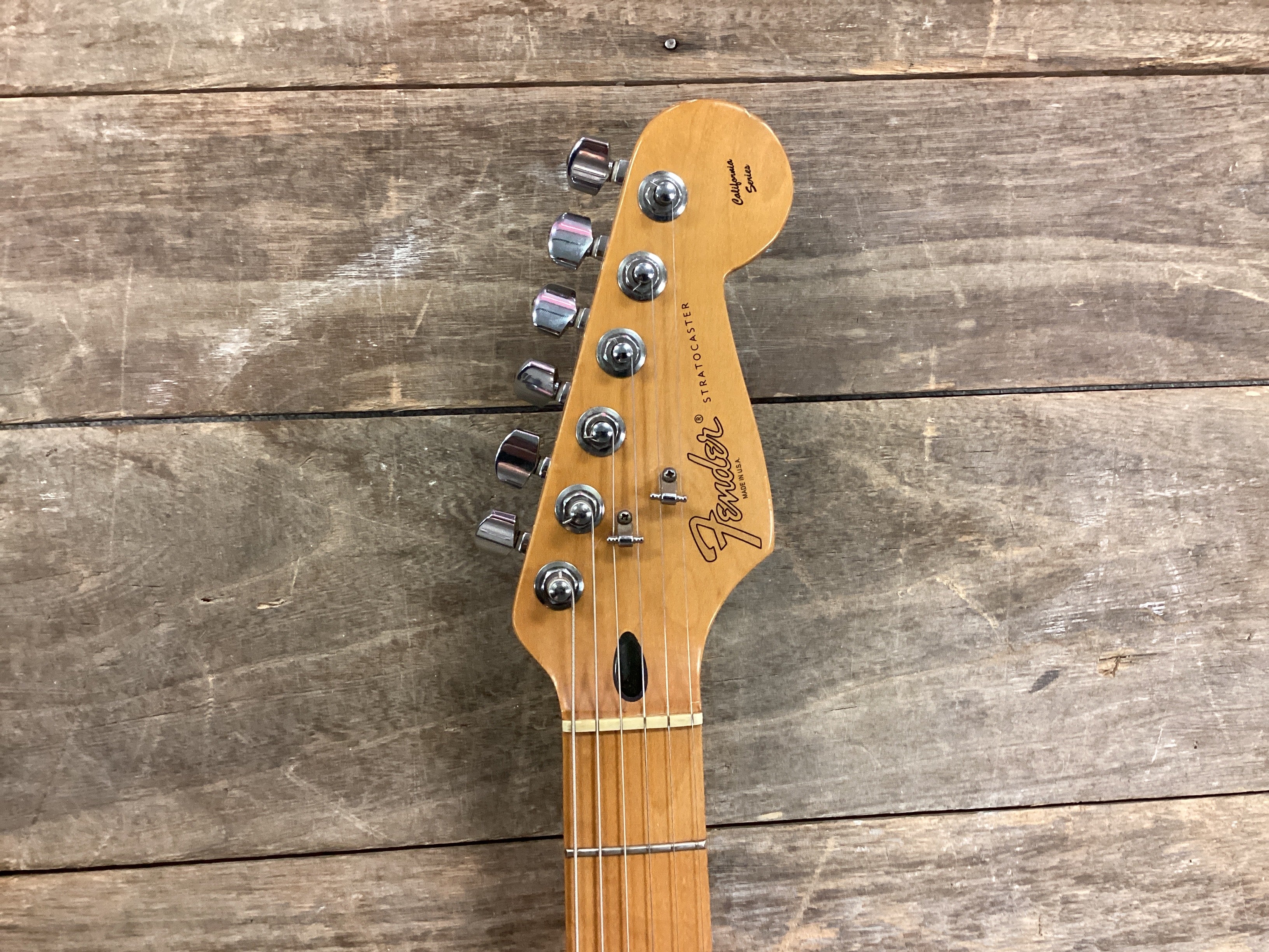 Image of USED Fender USA California Series “Brown Sunburst” Stratocaster
