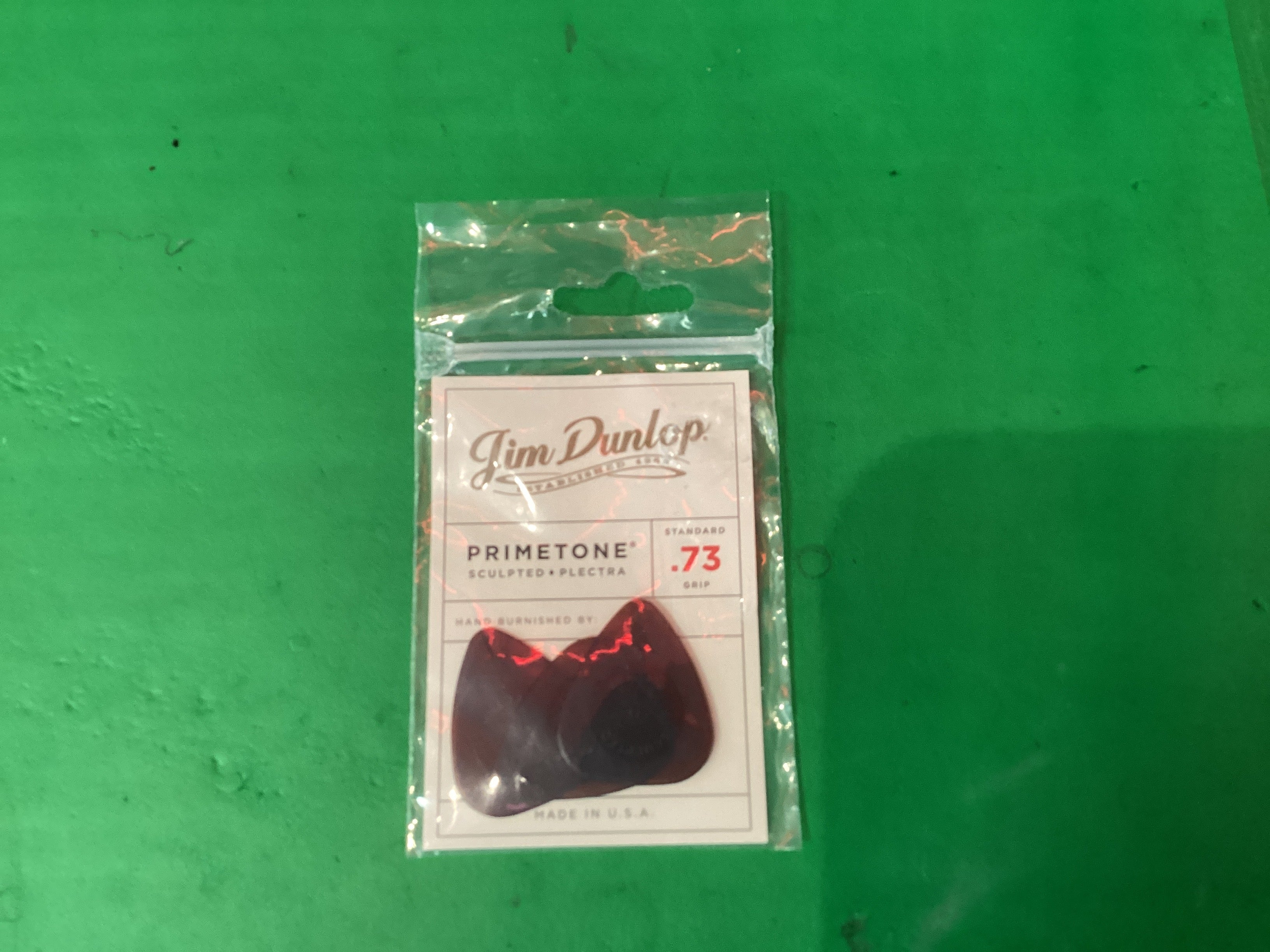 Image of Jim Dunlop PrimeTone picks .73