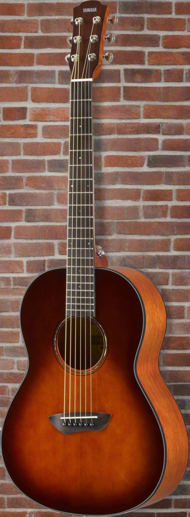 Image of Yamaha~Parlor Acoustic/Electric Guitar~w/Deluxe gigbag~CSF1M~Tobacco Sunburst