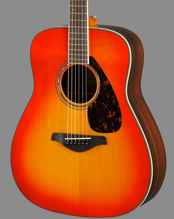 Image of YAMAHA  FG830 AB FOLK GUITAR SOLID TOP, Autumn Burst