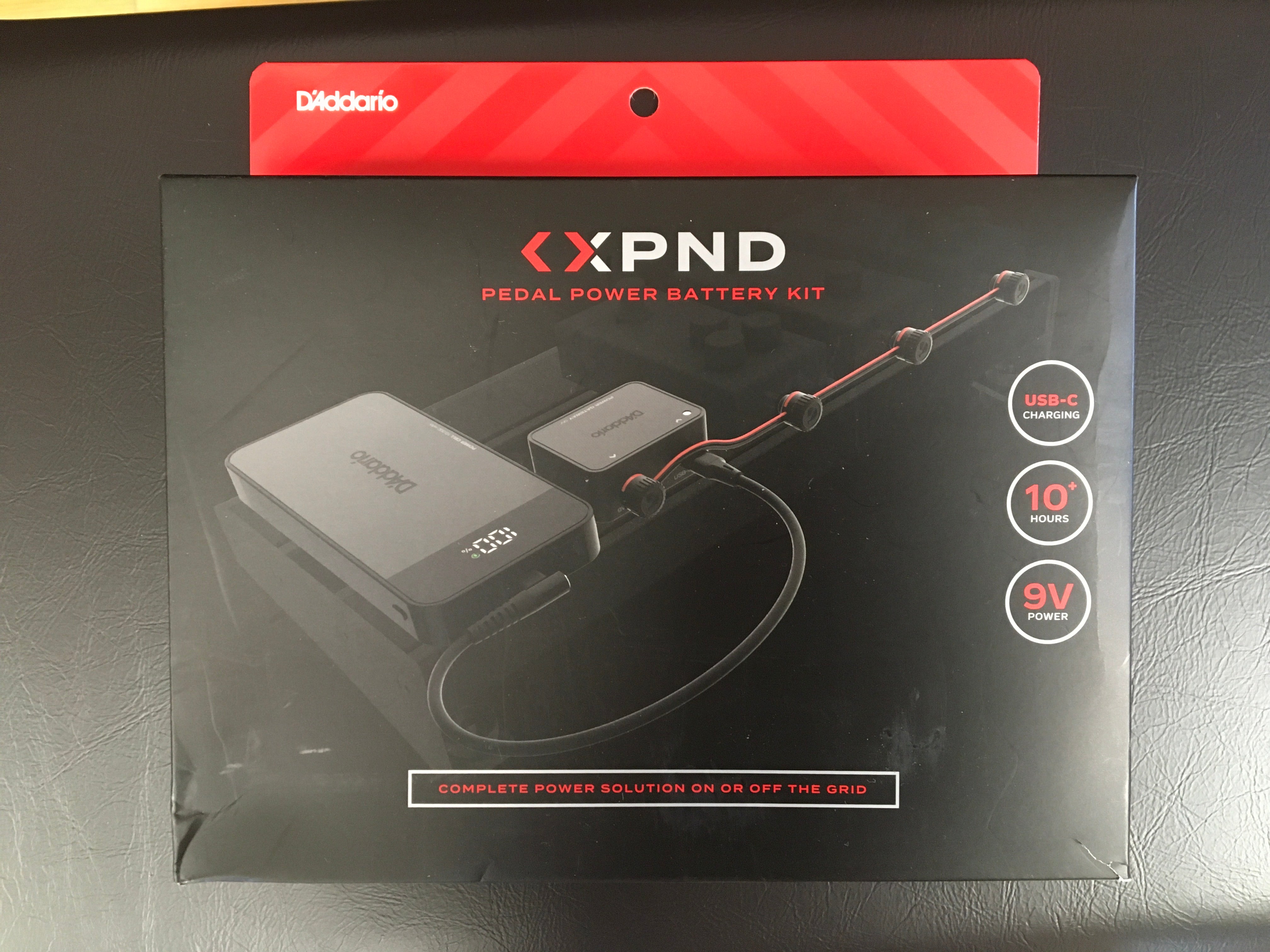 Image of D'Addario XPND Pedal Power Battery Kit with International Plugs