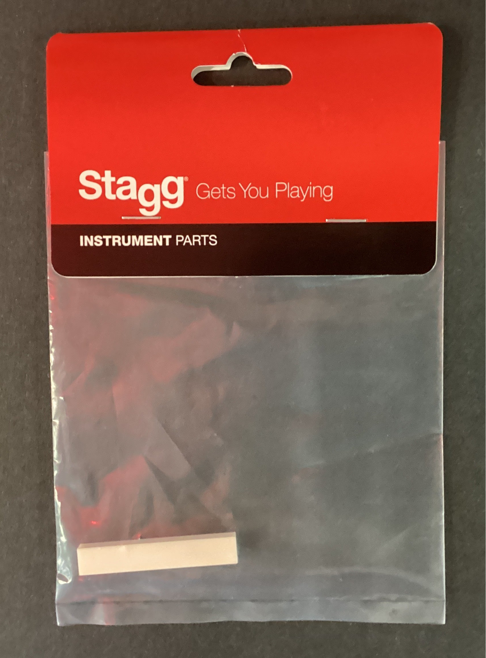 Image of Stagg Bone Blank Nut (12-string size)