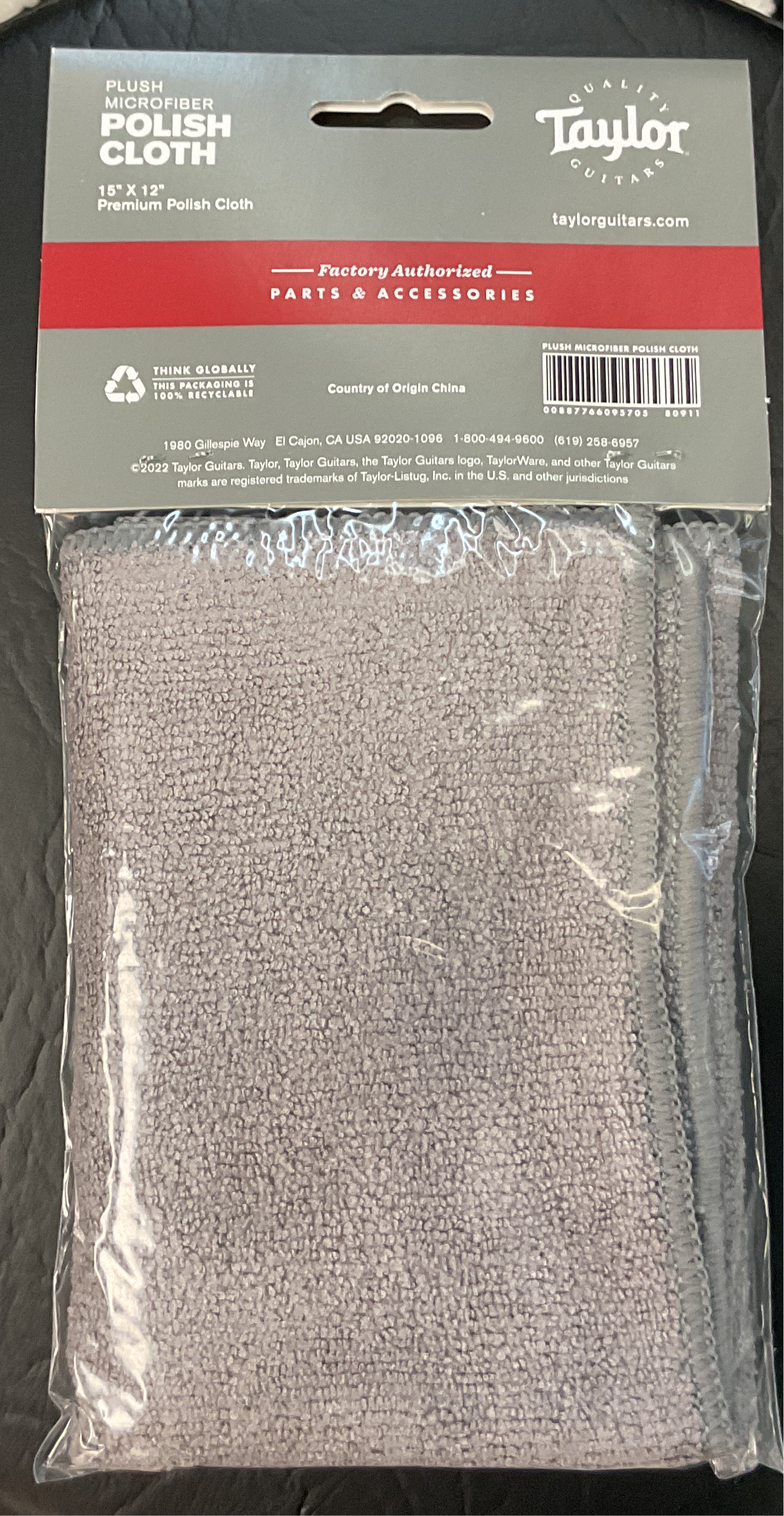 Taylor Premium Suede Microfiber Cloth