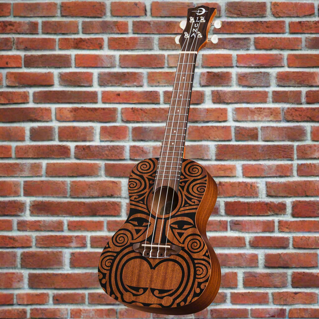 Image of LUNA UKE TRIBAL CONCERT UKULELE