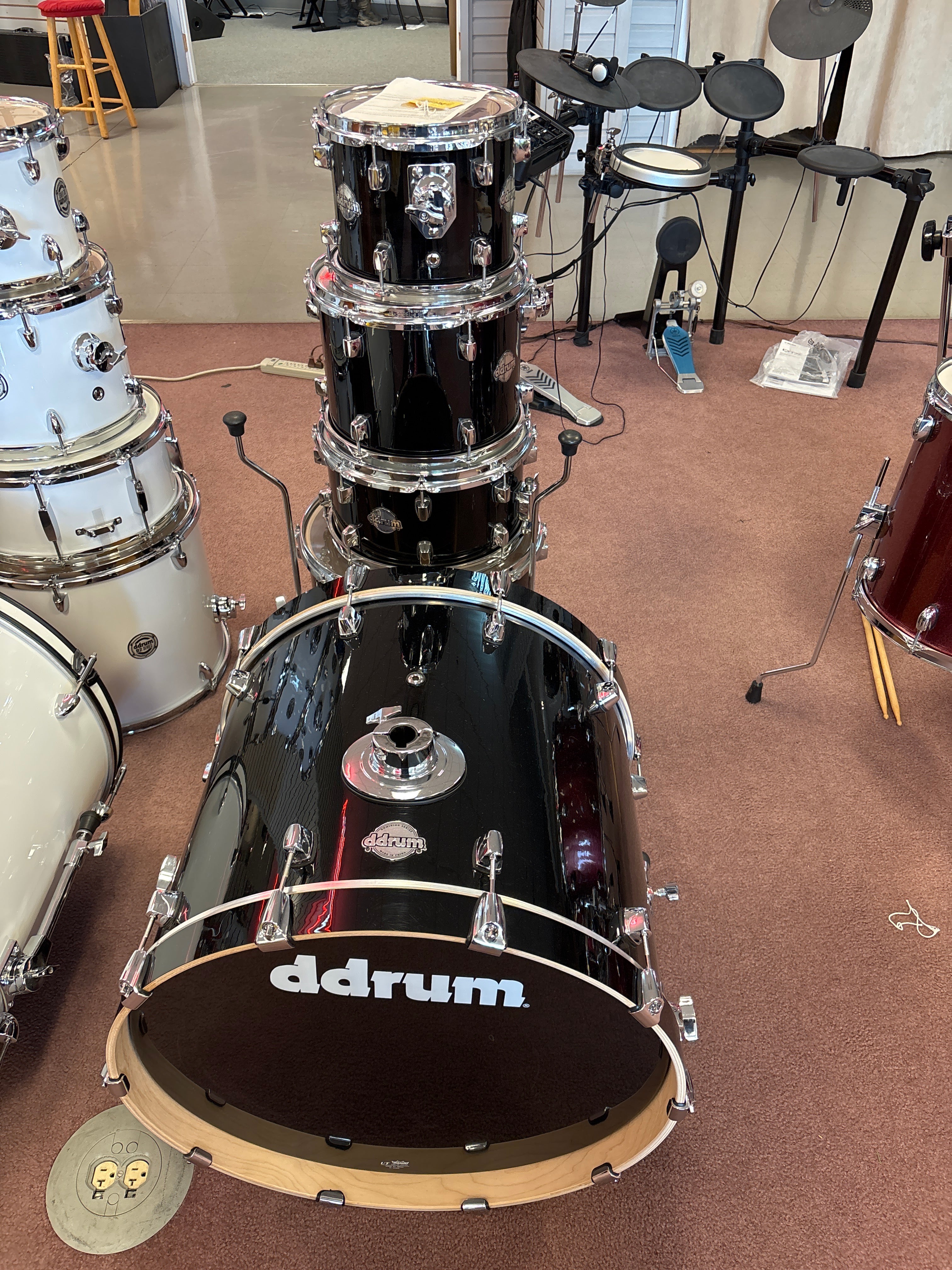 Image of DDRUM Dominion Series Drum Kit Black