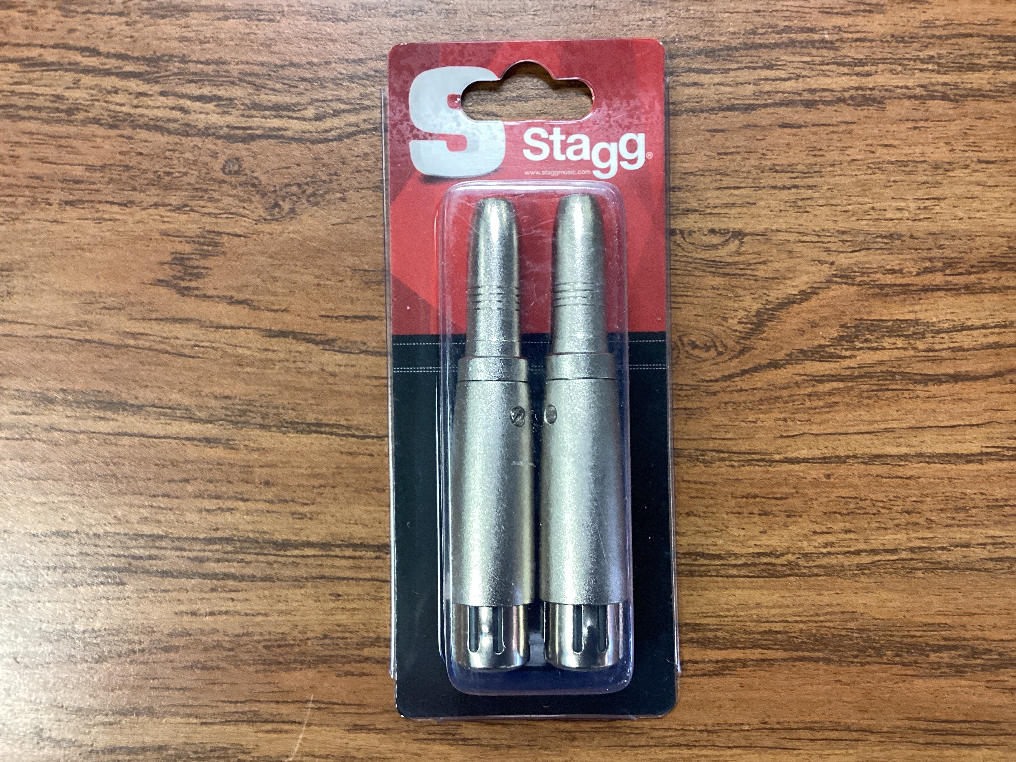 Image of Stagg AC-XFPFH XLR Female to 1/4 Inch Female Metal Adapter
