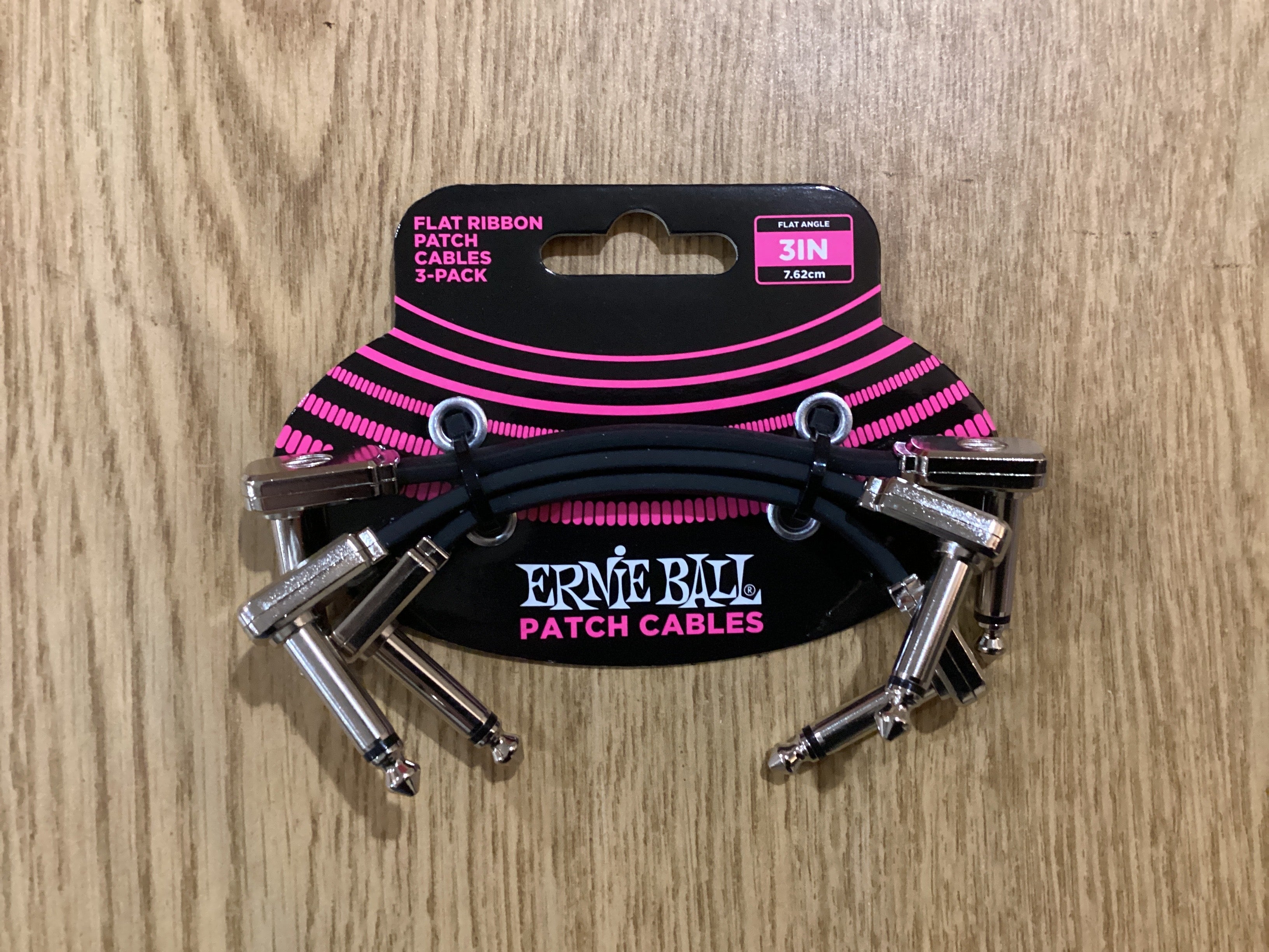 Image of Ernie Ball Flat Ribbon Patch Cable 3-pack