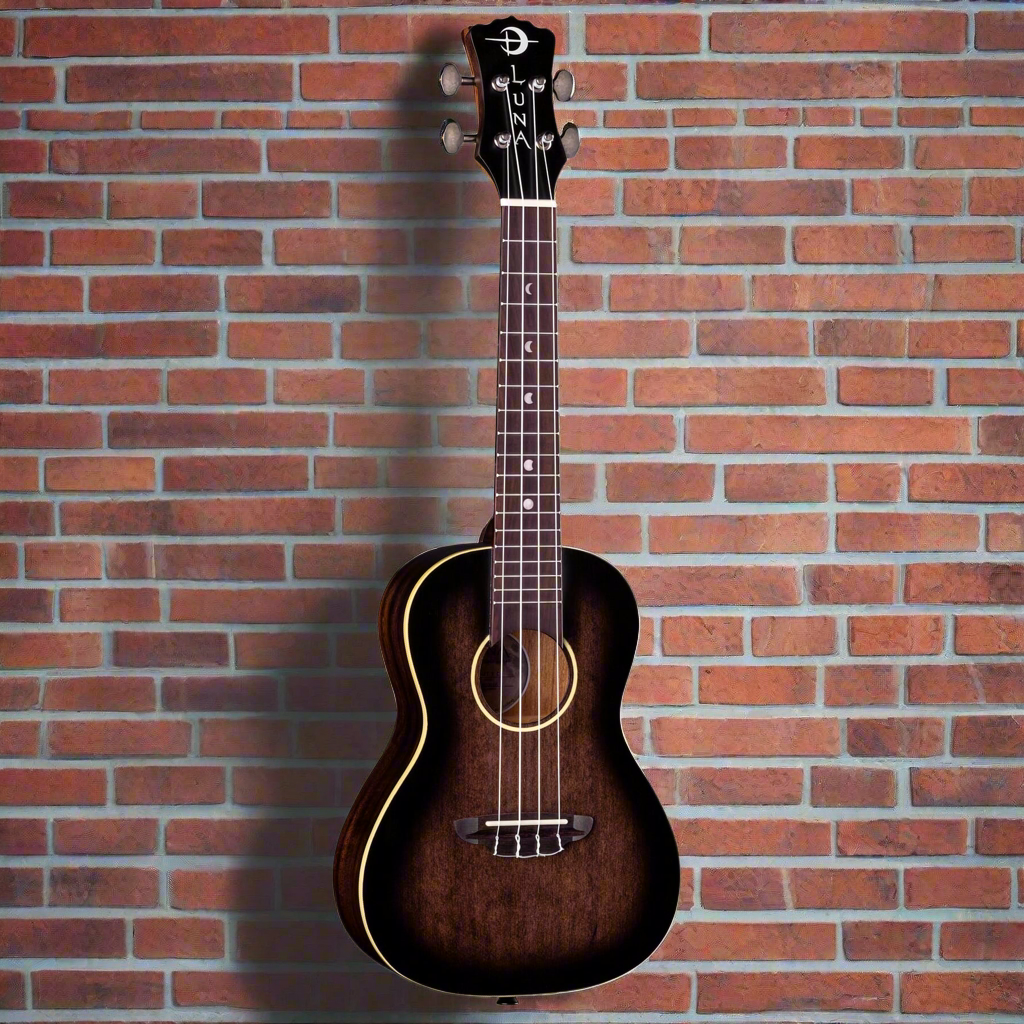 Image of LUNA Uke Artist Vintage Distressed Concert w/Gigbag