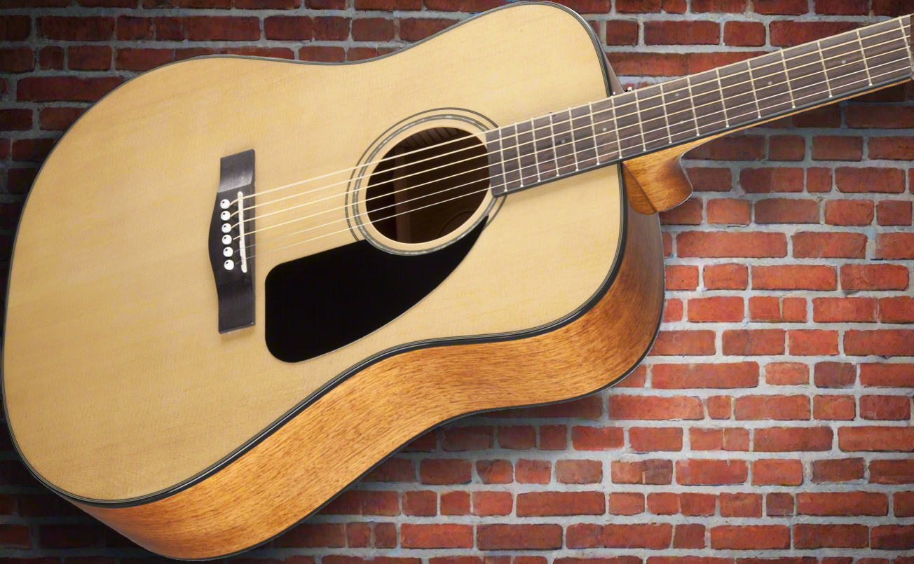 Image of Fender CD-60 Dreadnought V3 w/Case, Walnut Fingerboard, Natural