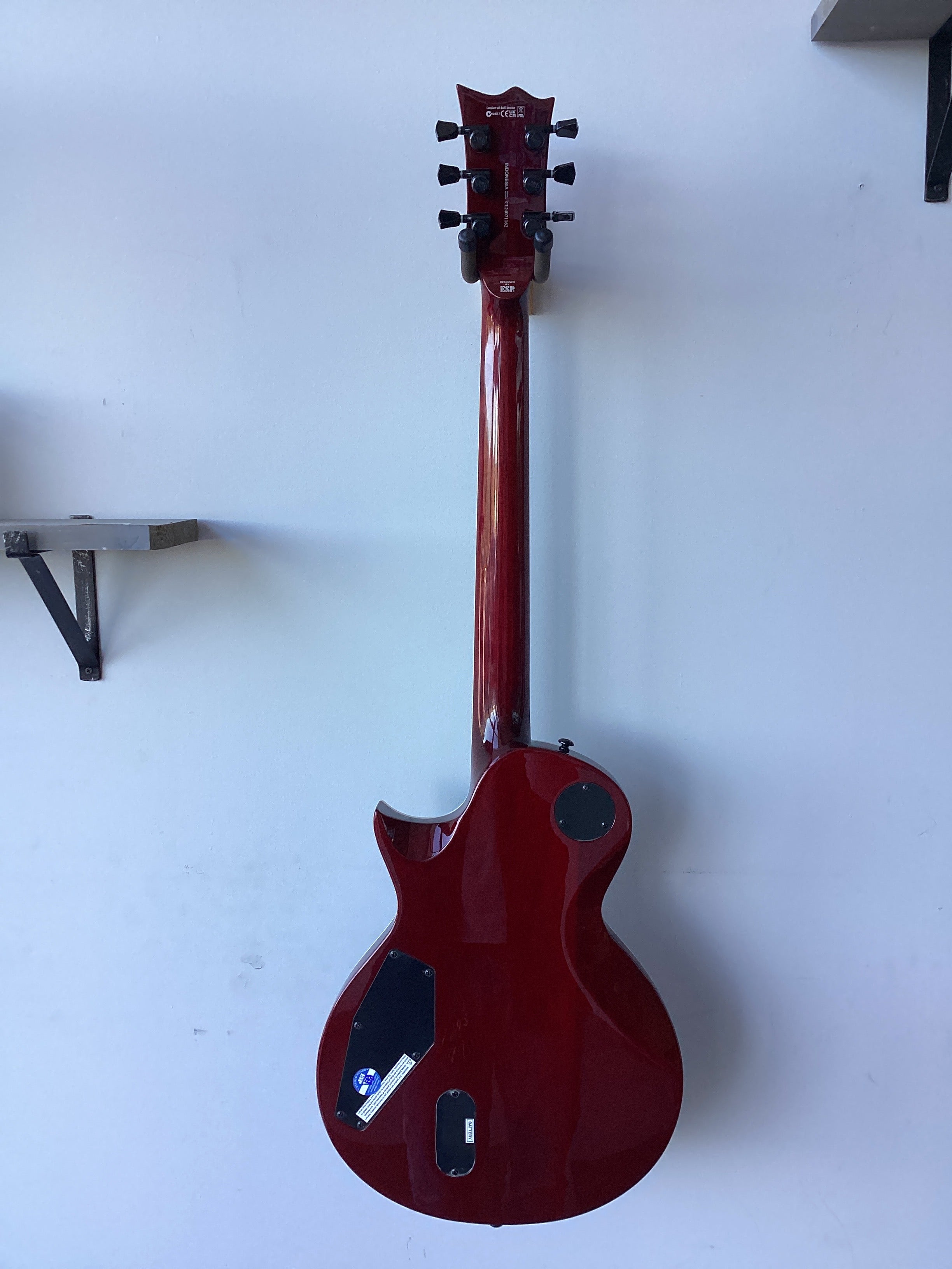 Image of LTD EC-1000 QM (Quilt Maple)Deluxe Electric Guitar