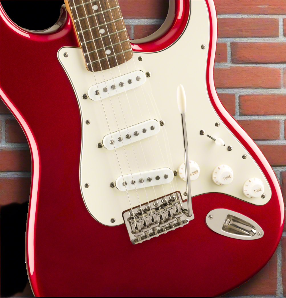 Image of Fender Classic Vibe '60s Stratocaster®, Laurel Fingerboard, Candy Apple Red