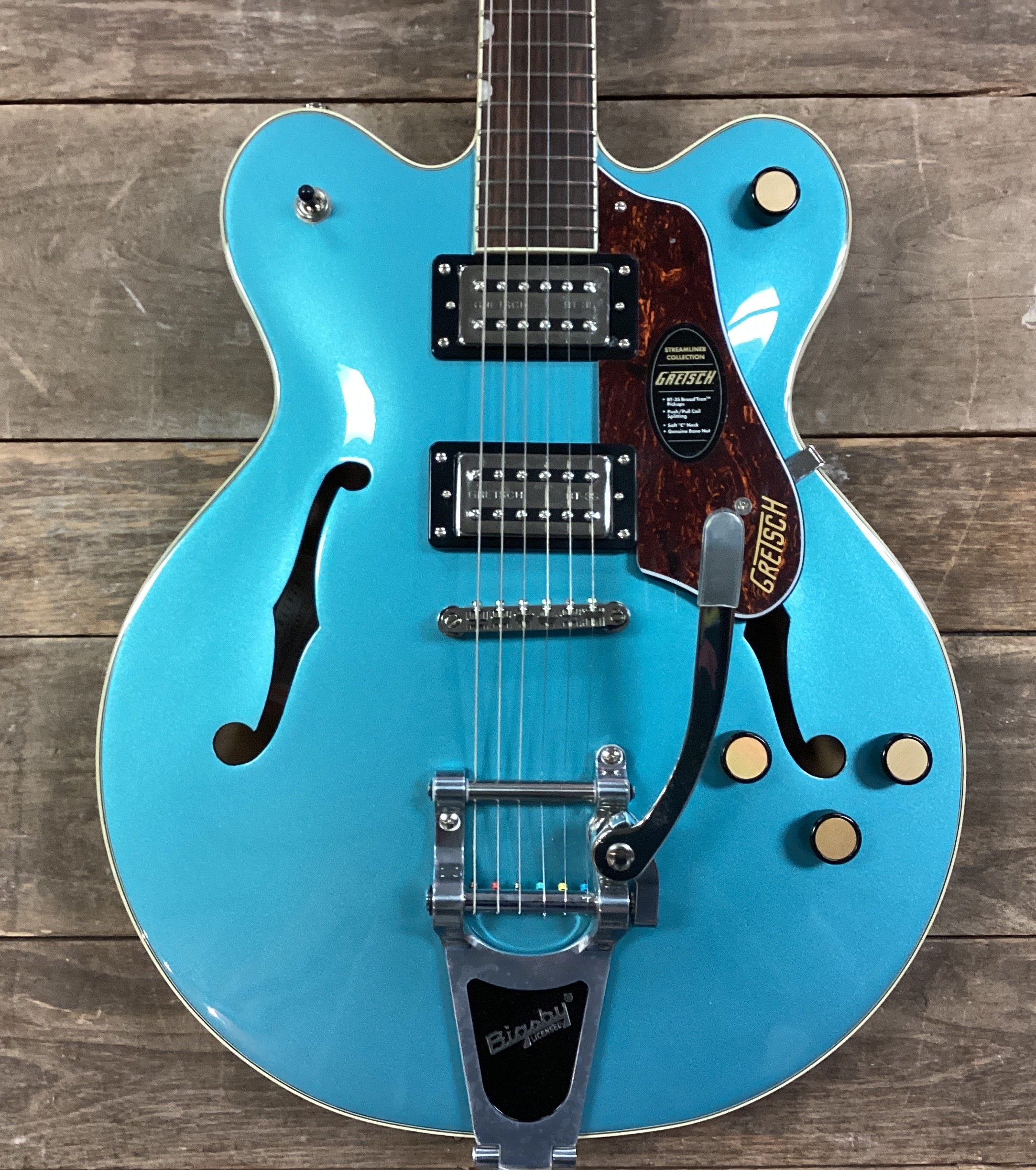 Image of Gretsch G2622T Streamliner Center Block Double-Cut with Bigsby Arctic Blue