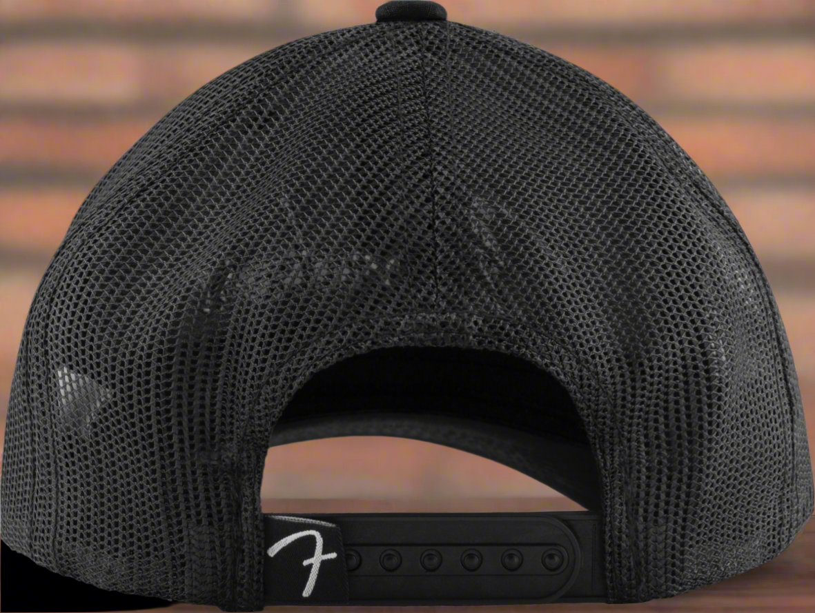 Image of Fender® Snap Back Pick Holder Hat, Black
