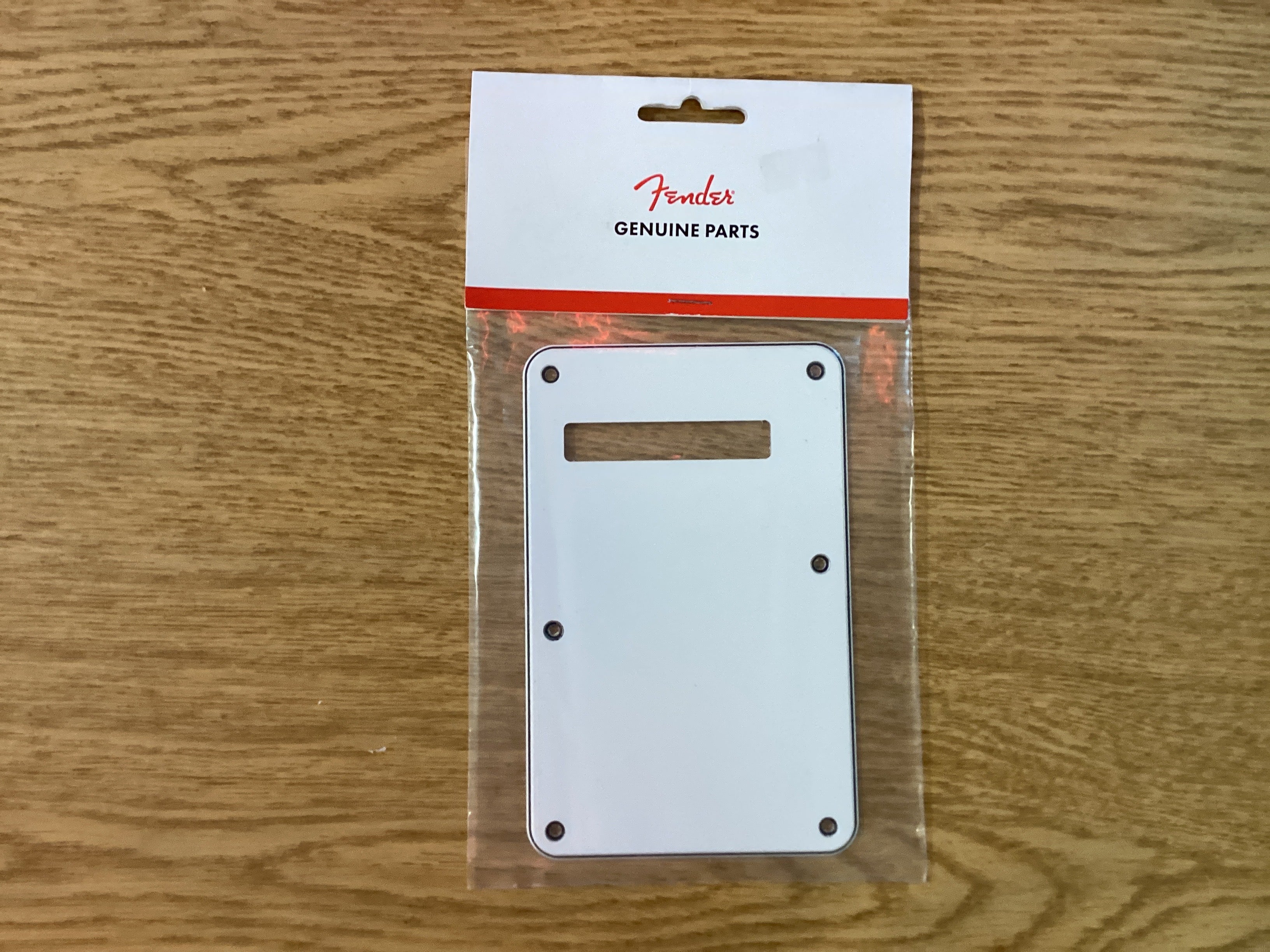 Image of Fender Strat Backplate 3-ply W/B/W