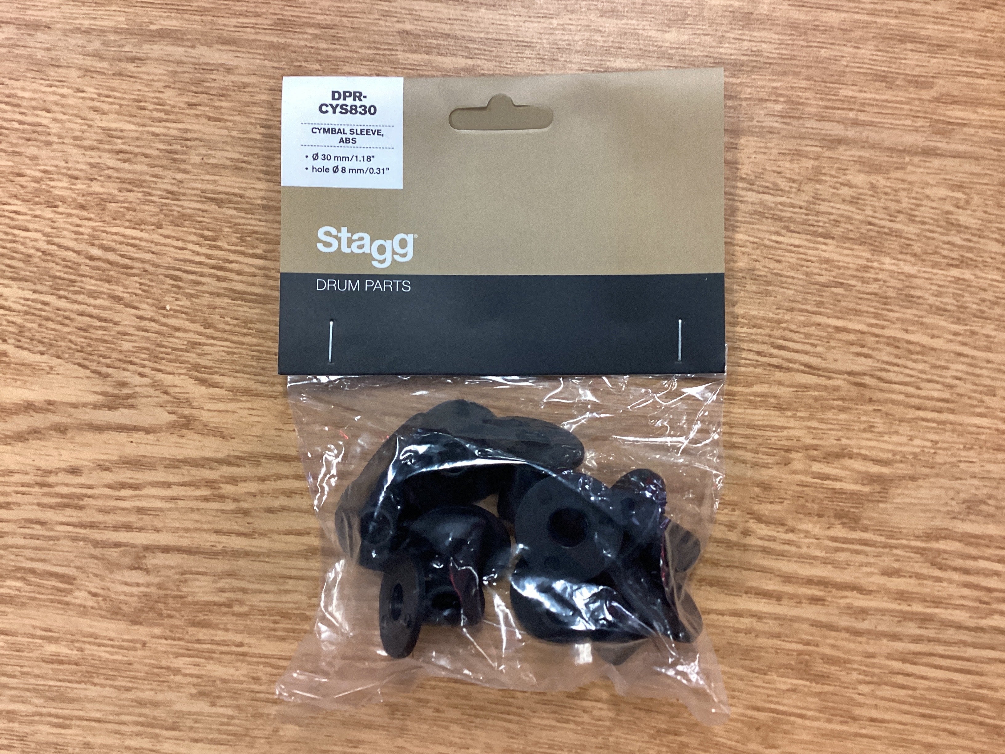 Image of Stagg Nylon Cymbal Sleeve 8mm (package of 10)